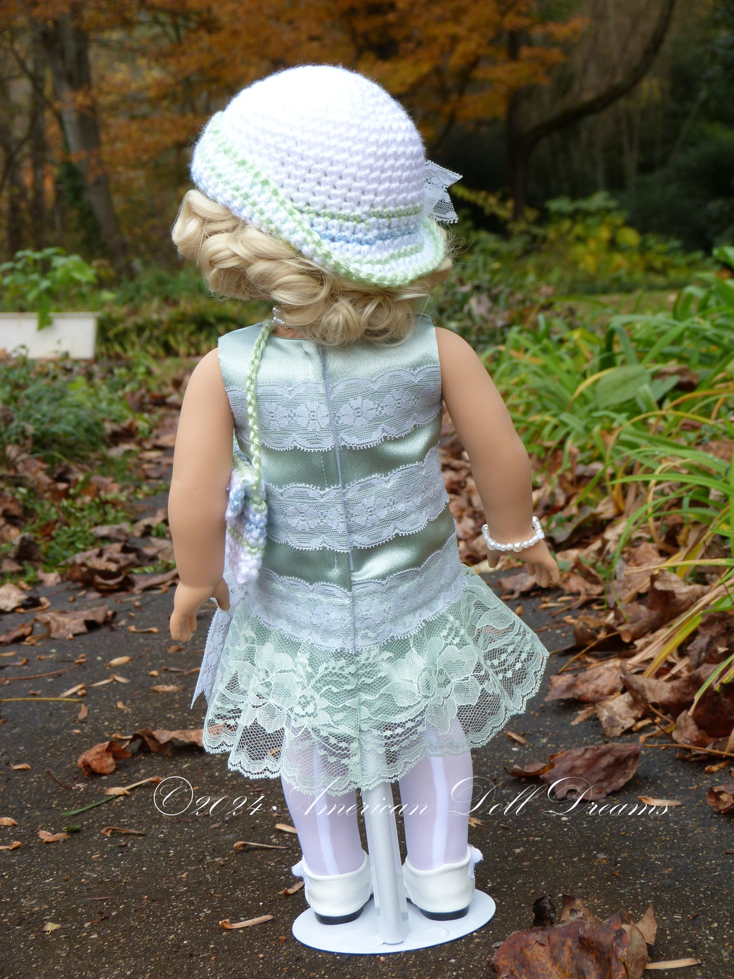 OOAK 1920s Flapper American Girl Custom Doll - Jeanie