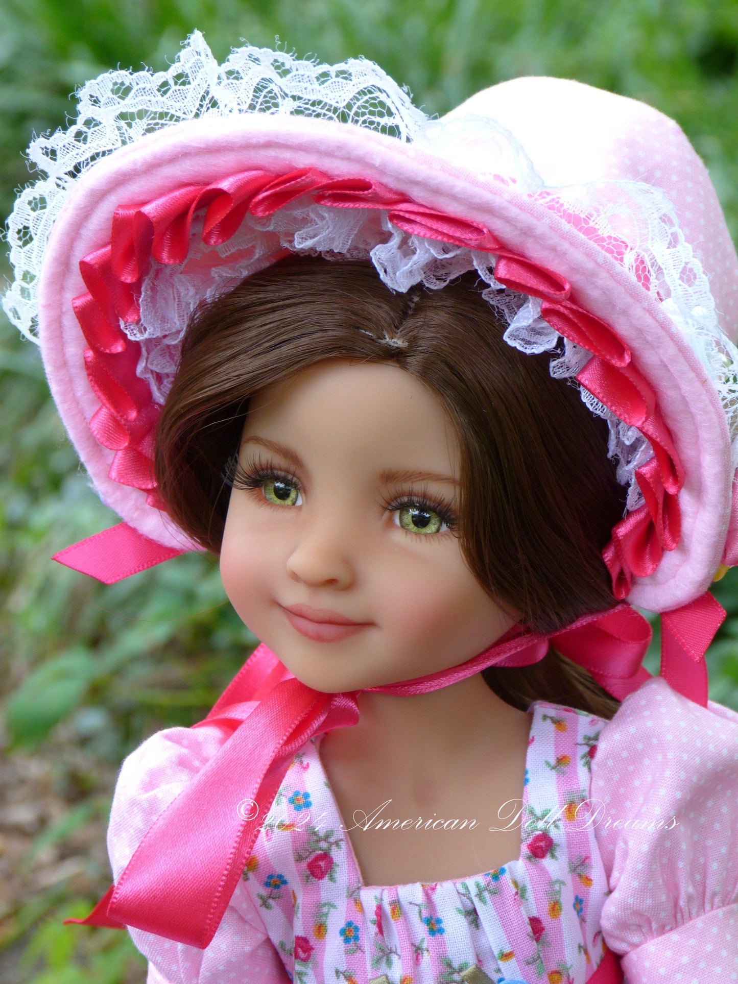 OOAK Alison Custom Ruby Red Fashion Friends 14.5 Inch Doll Repaint