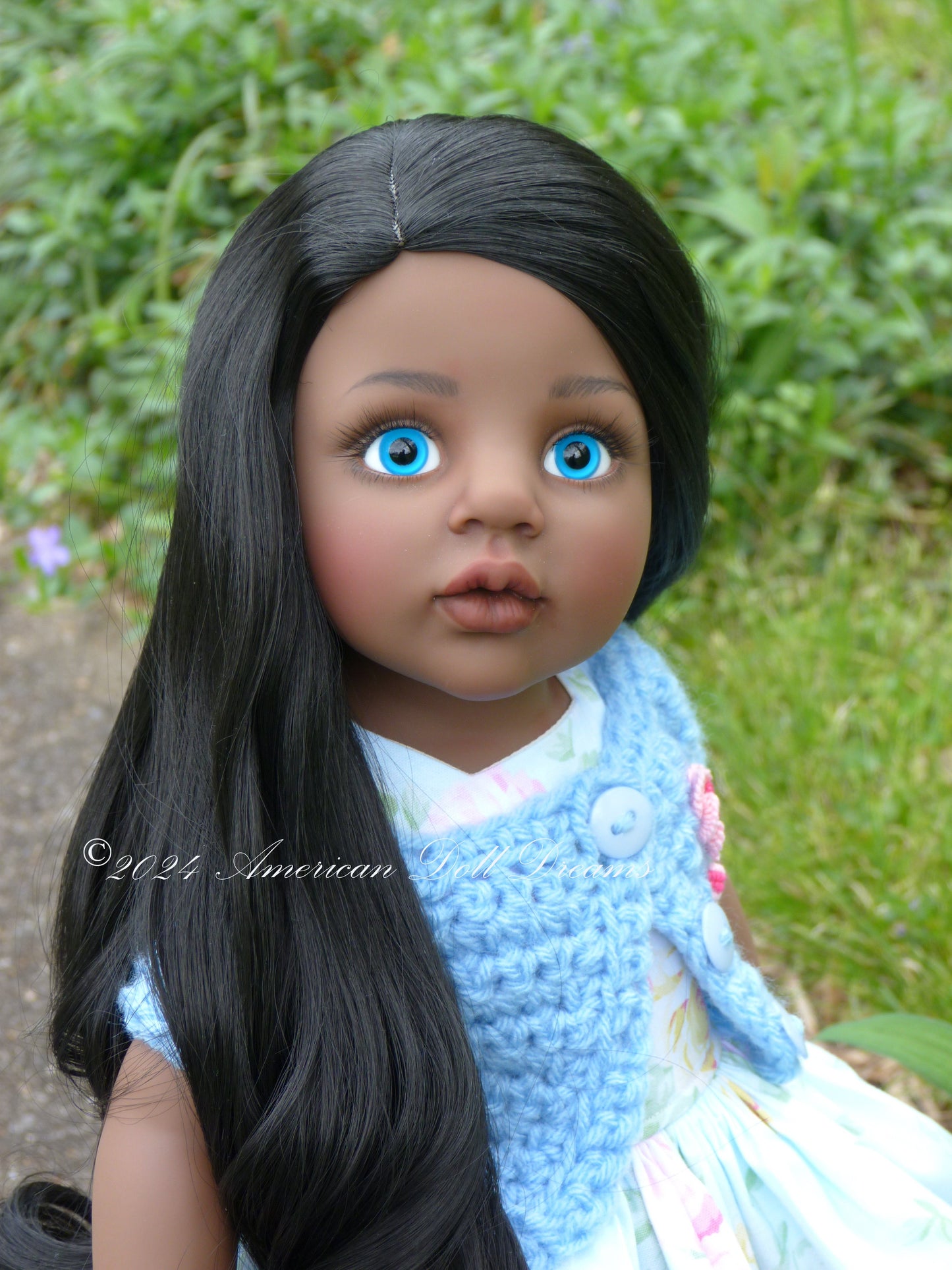 Joy OOAK Custom Gotz 19.5 Inch Doll Hannah Lea Repaint