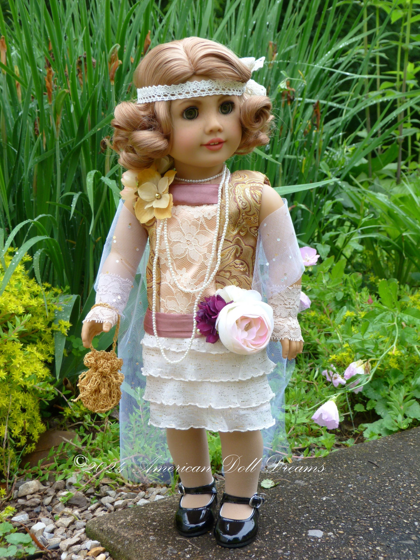 OOAK American Girl 18 Inch Custom Doll Ginger