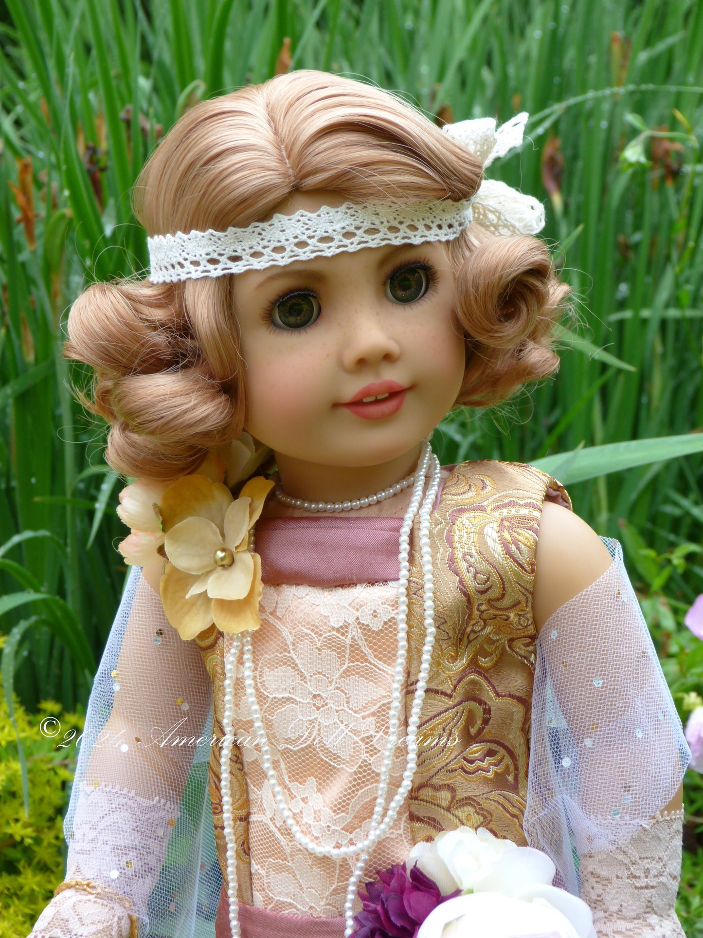 OOAK American Girl 18 Inch Custom Doll Ginger