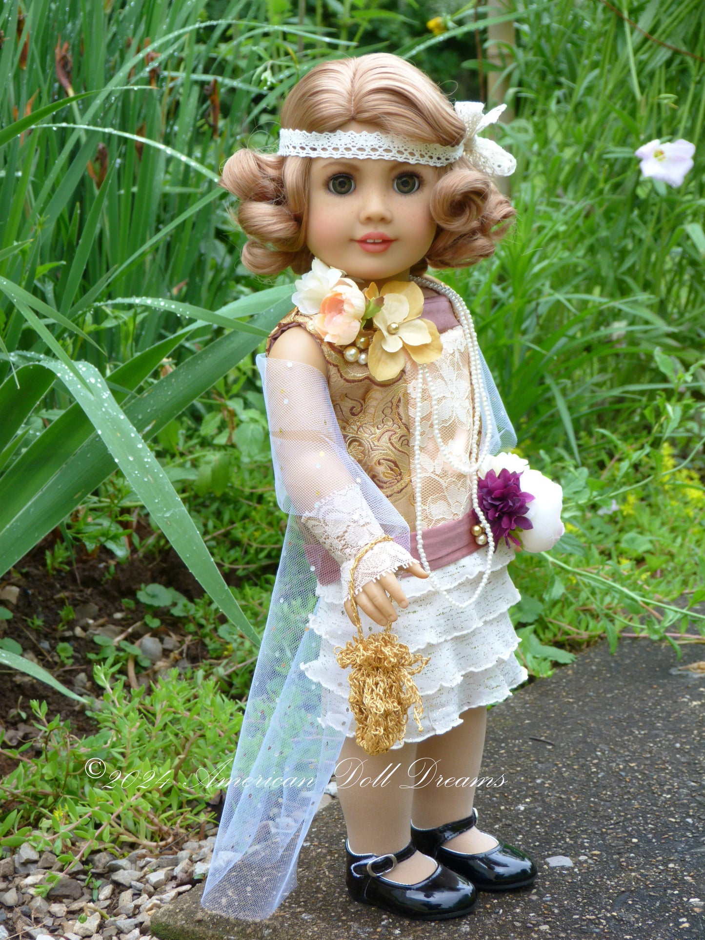 OOAK American Girl 18 Inch Custom Doll Ginger