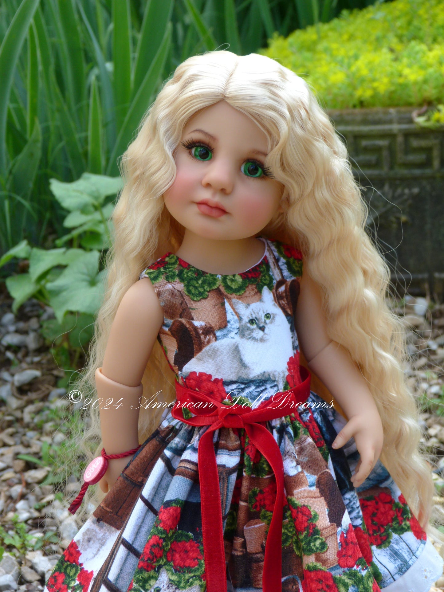 Kate OOAK Custom Gotz Little Kidz 14 Inch Doll Lotta Repaint