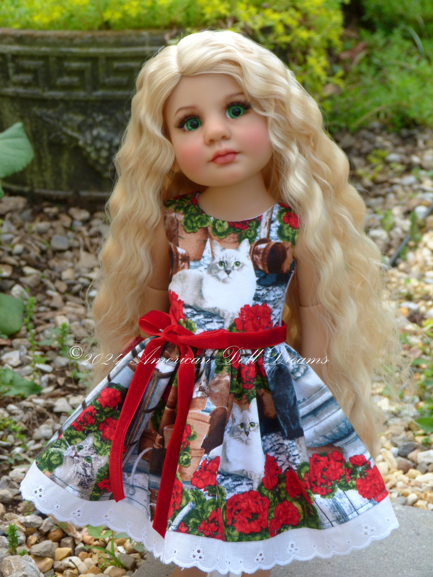 Kate OOAK Custom Gotz Little Kidz 14 Inch Doll Lotta Repaint