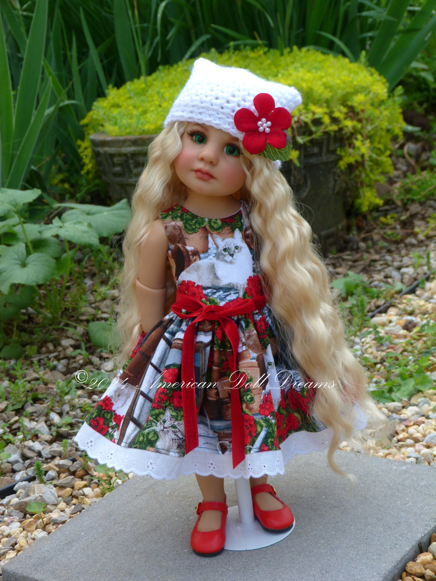 Kate OOAK Custom Gotz Little Kidz 14 Inch Doll Lotta Repaint