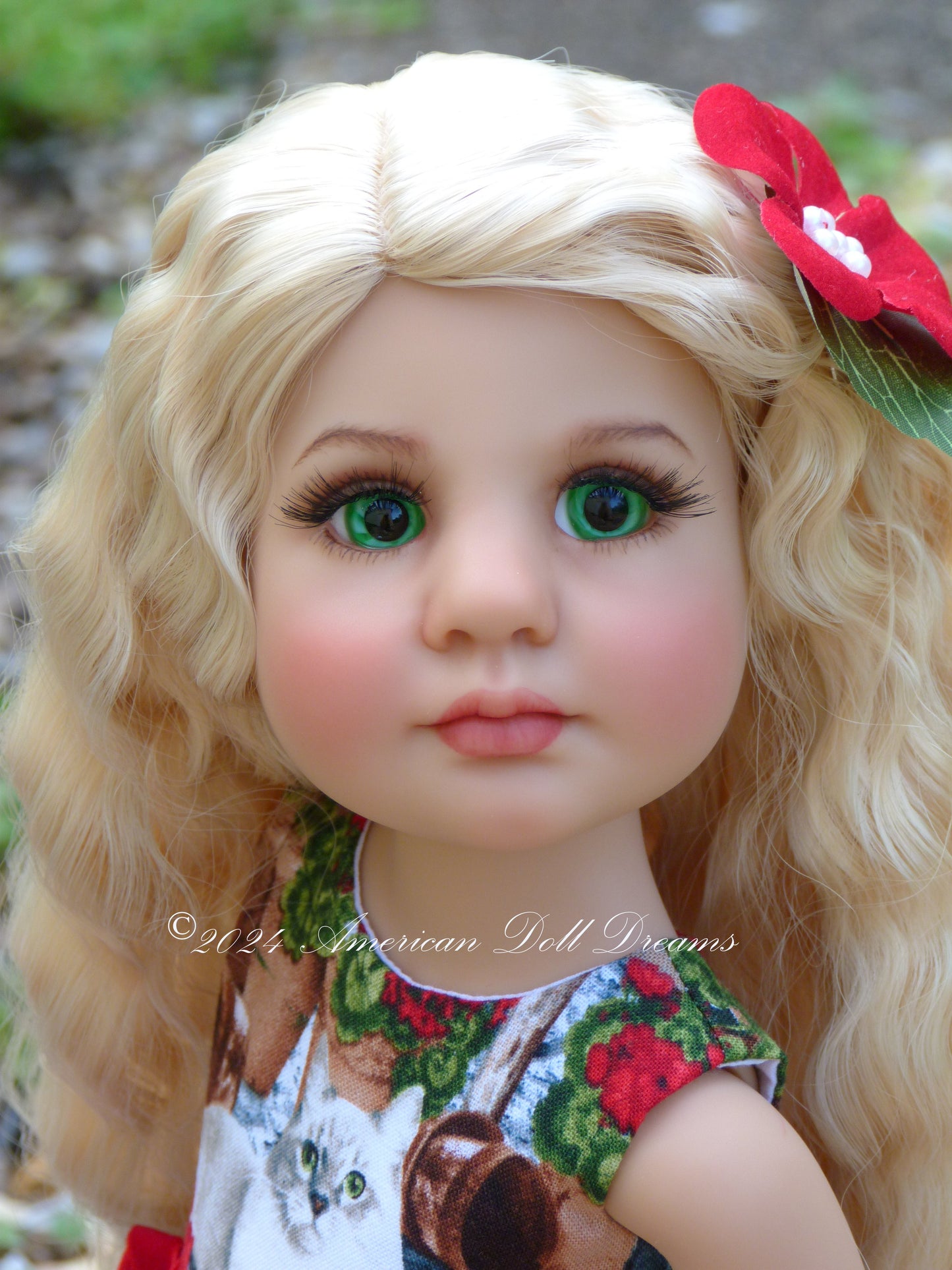 Kate OOAK Custom Gotz Little Kidz 14 Inch Doll Lotta Repaint