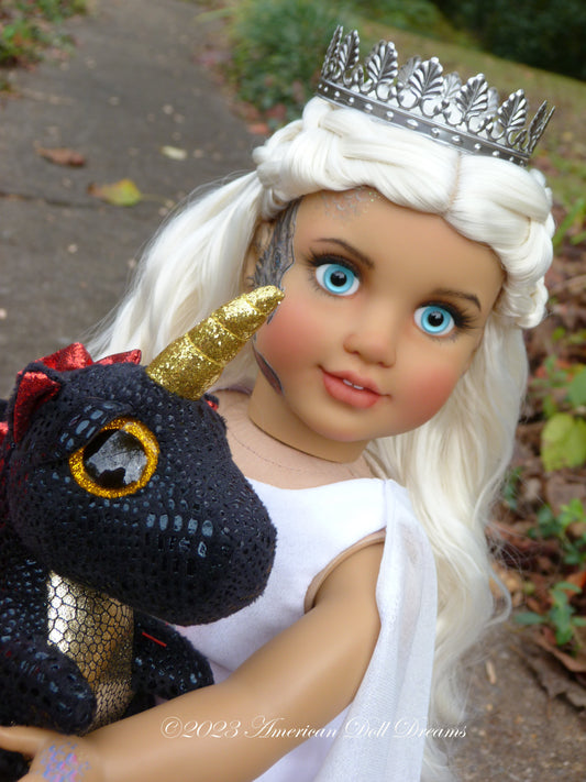 OOAK Dragon Princess Custom American Girl Doll 18 Inch Repaint