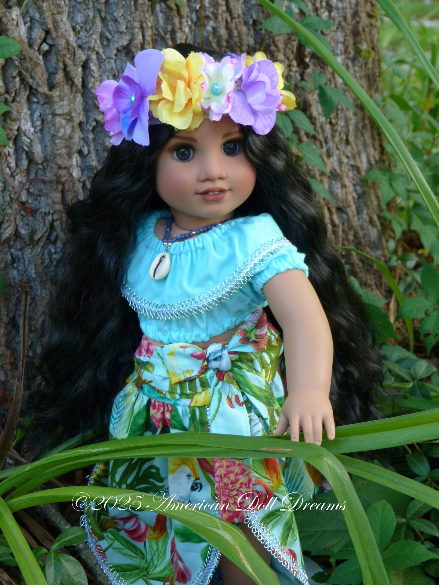OOAK American Girl Doll - Hawaiian Princess, Lani