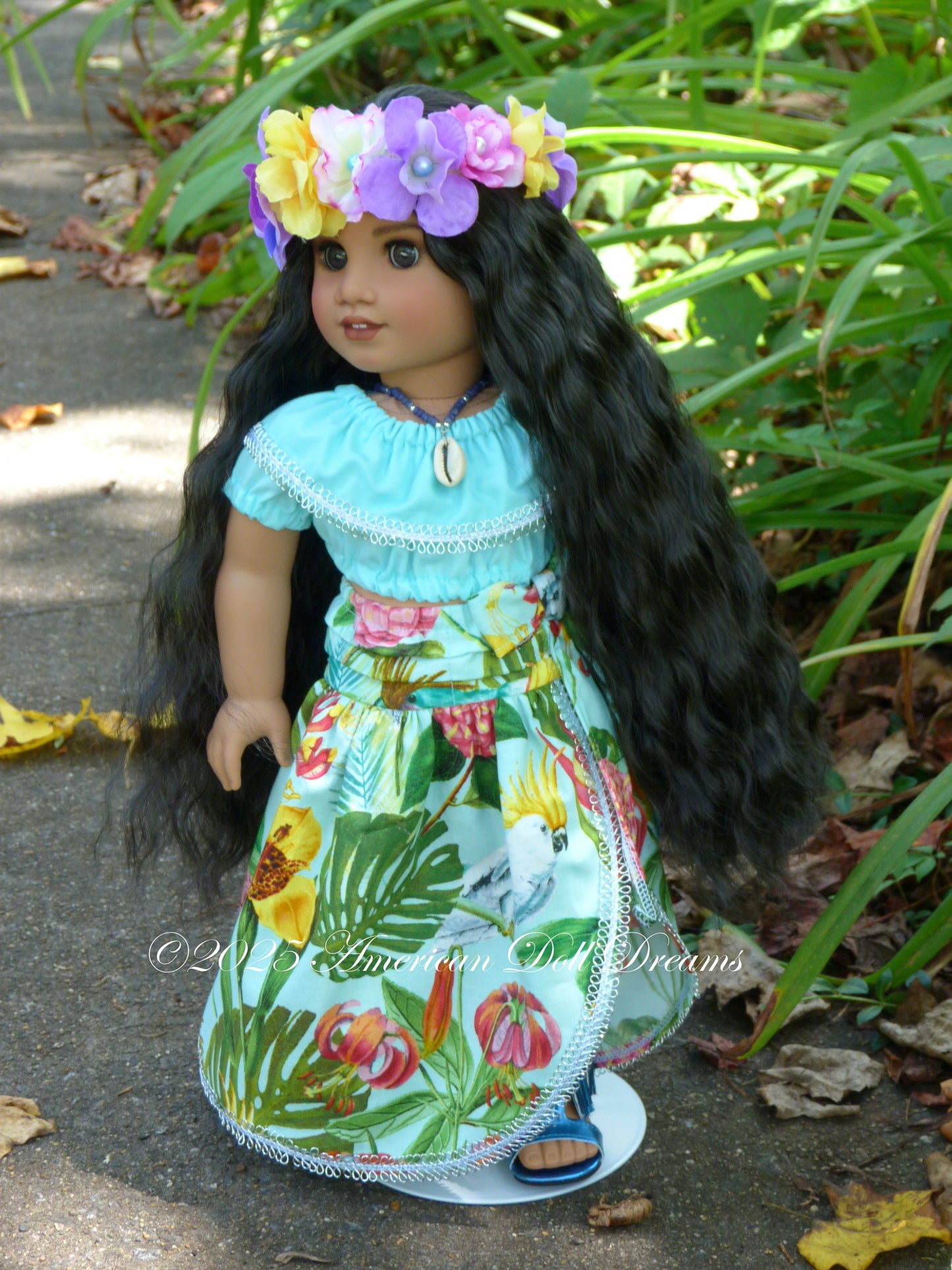 OOAK American Girl Doll - Hawaiian Princess, Lani