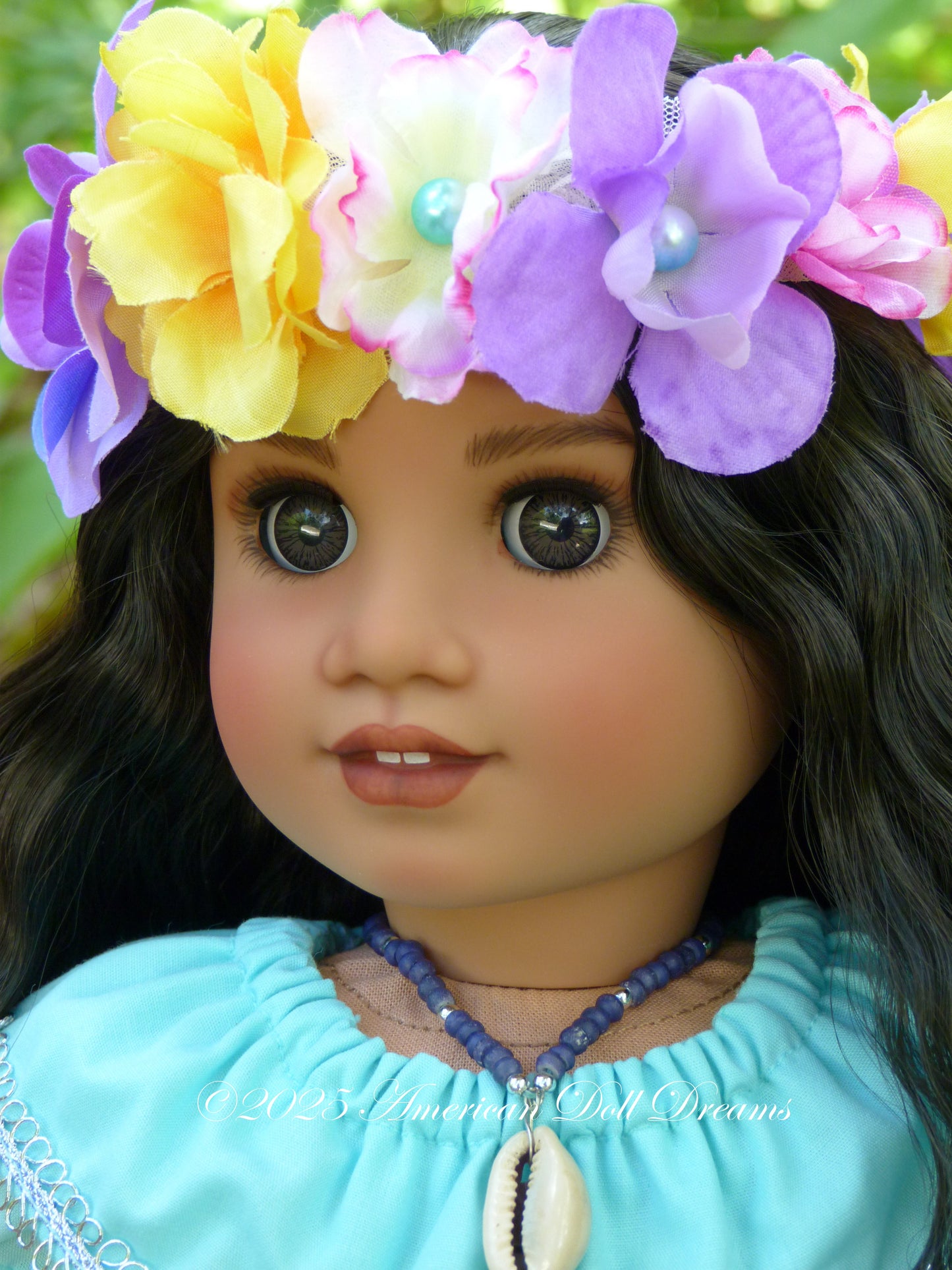 OOAK American Girl Doll - Hawaiian Princess, Lani