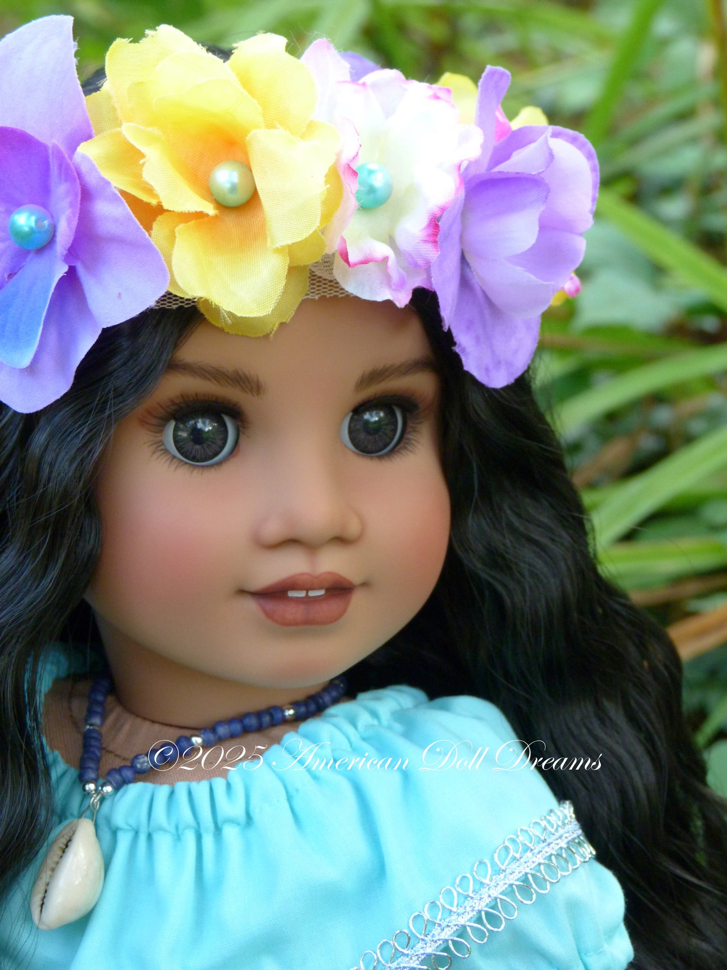 OOAK American Girl Doll - Hawaiian Princess, Lani