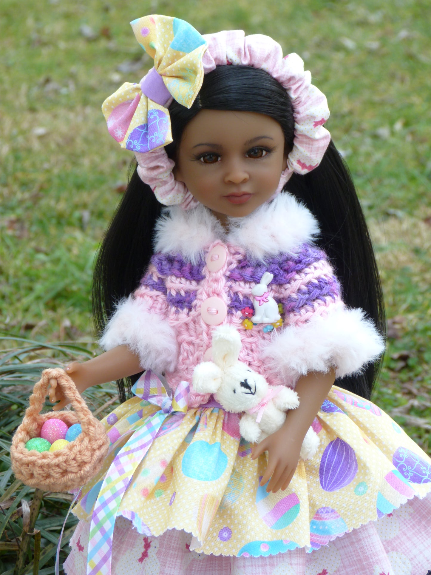 Easter Outfit Handmade to fit 14.5 Inch Ruby Red Fashion Doll