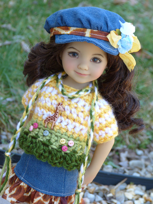 Safari Outfit Handmade to fit 11 Inch Dumpling Meadowdoll Spring Clothes