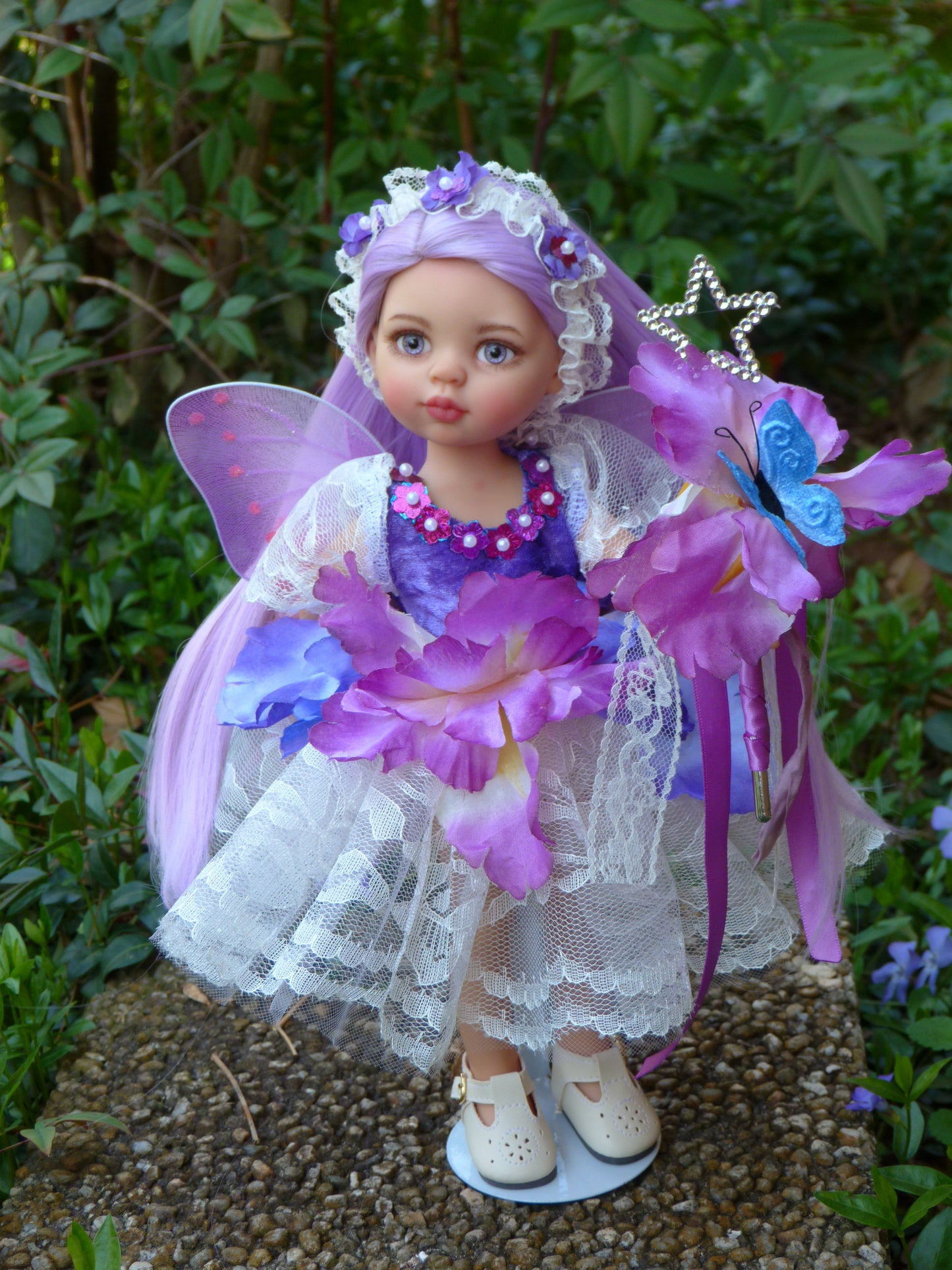 Spring Iris Fairy Custom Paola Reina Doll