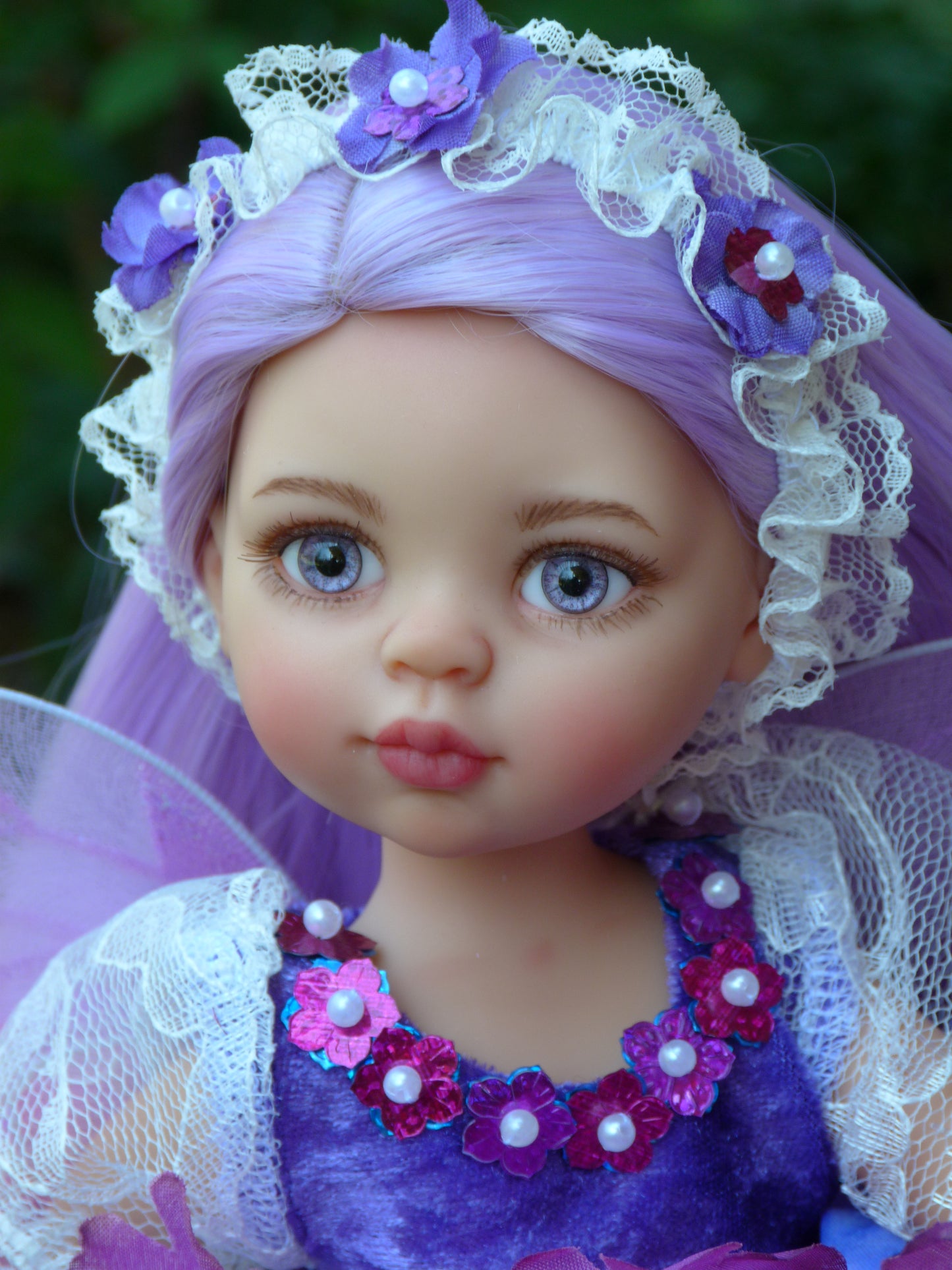 Spring Iris Fairy Custom Paola Reina Doll