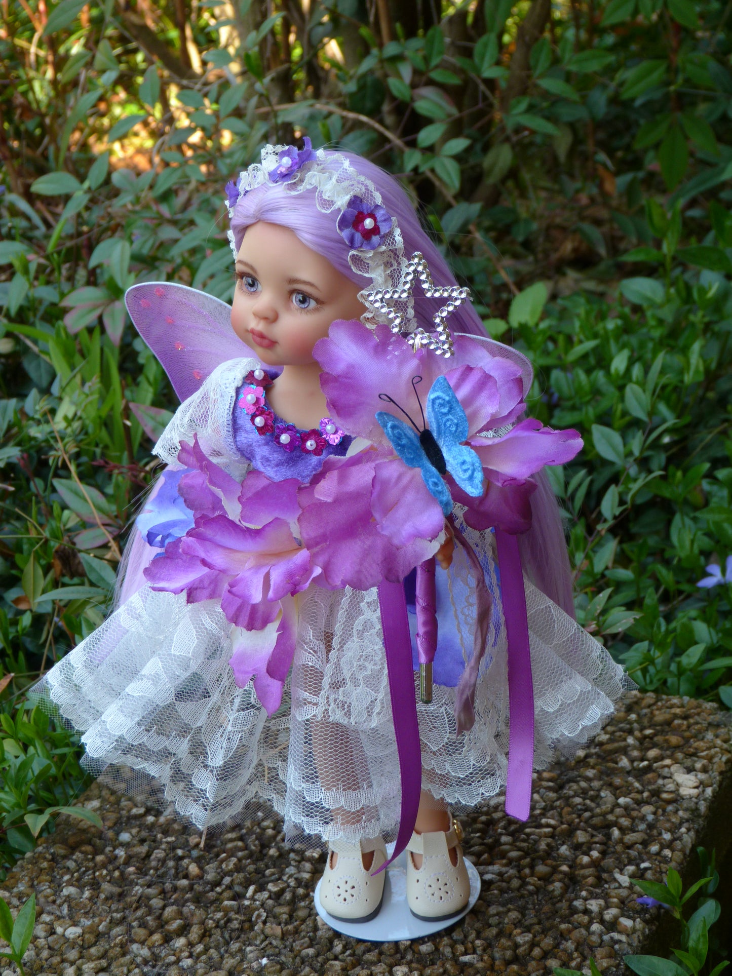 Spring Iris Fairy Custom Paola Reina Doll