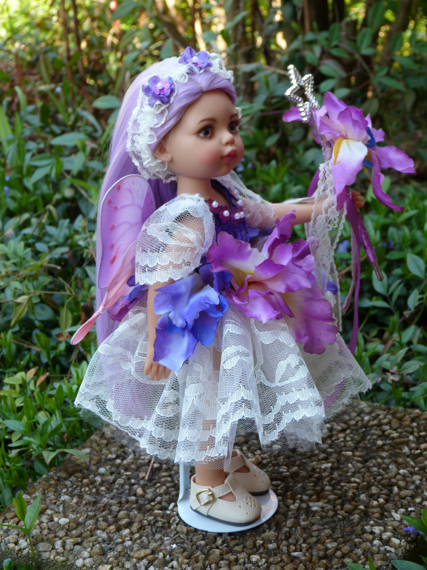 Spring Iris Fairy Custom Paola Reina Doll