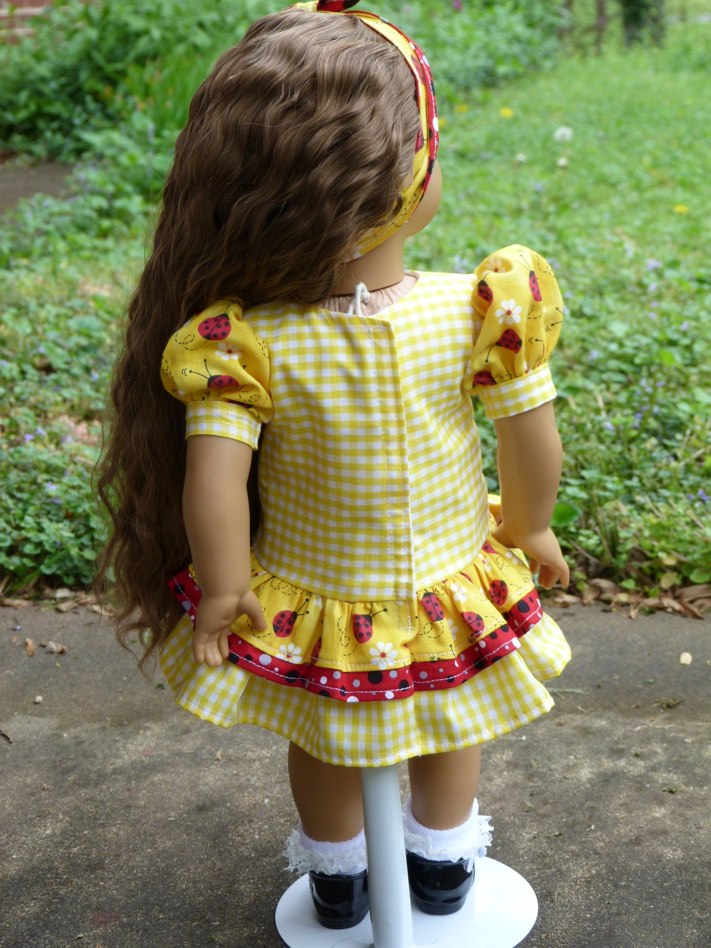 Ladybug Summer Outfit for 18 Inch Doll Clothes Handmade to fit American Girl