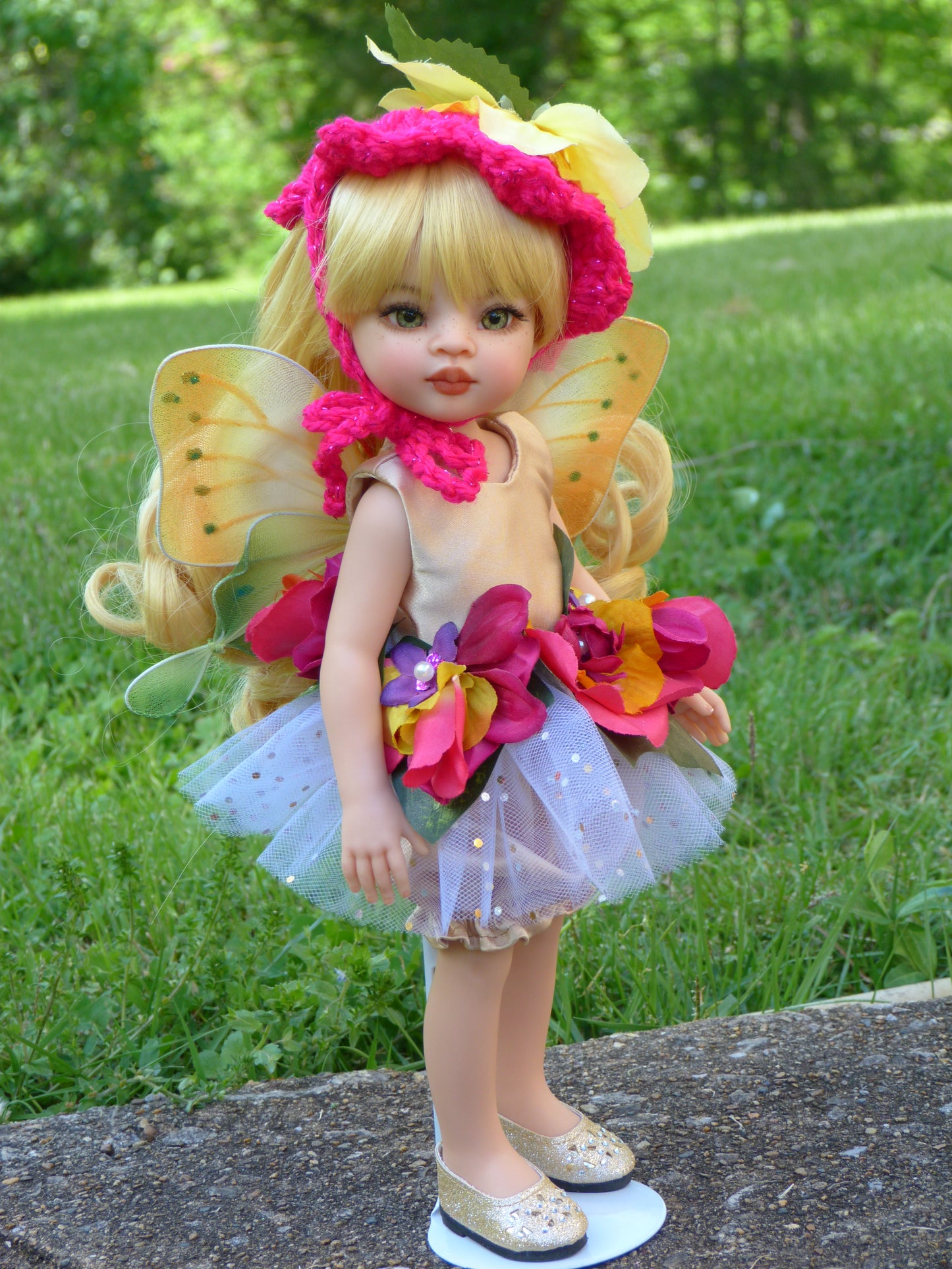 Summer Garden Pixie Custom Paola Reina Doll