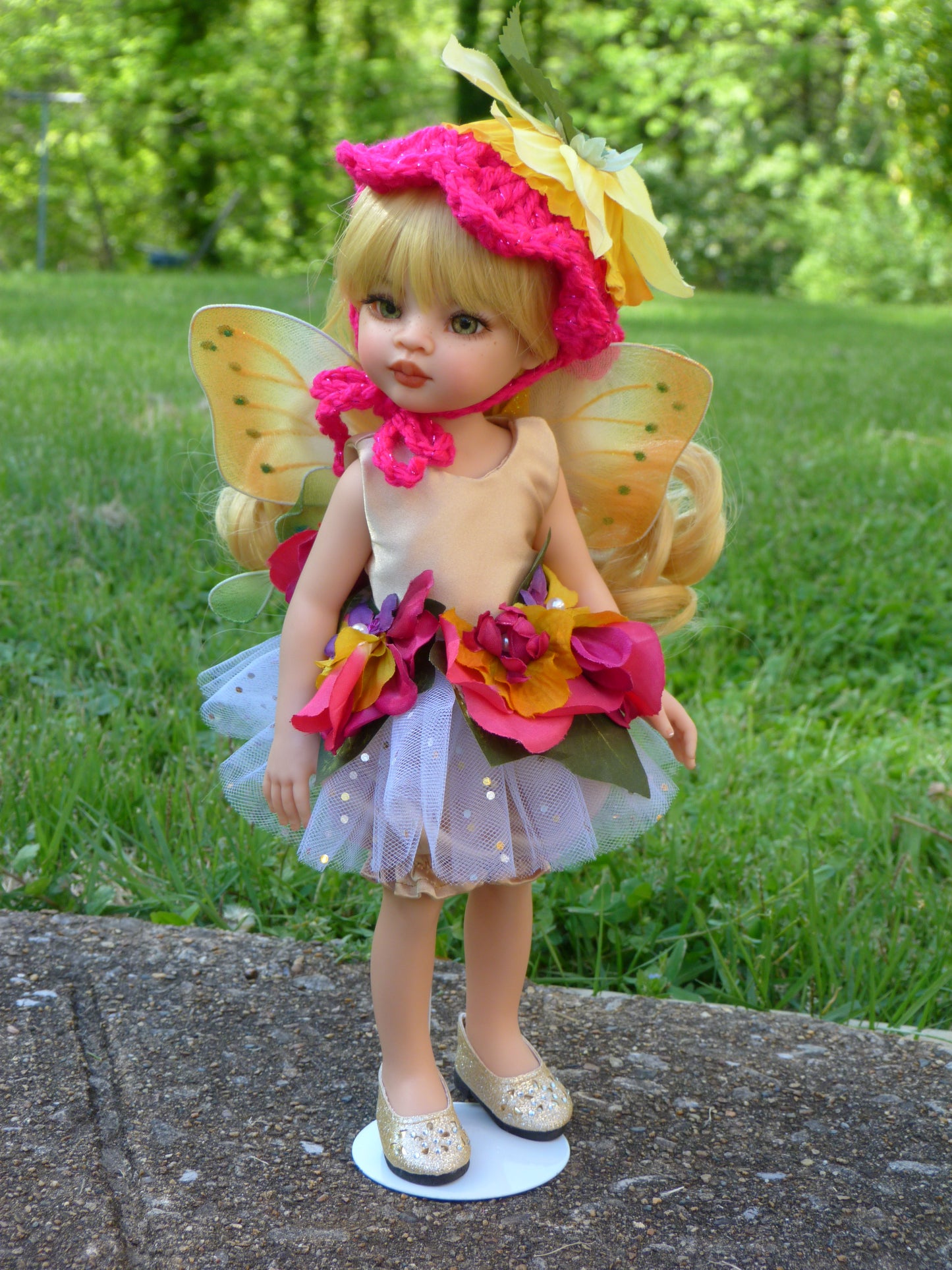 Summer Garden Pixie Custom Paola Reina Doll