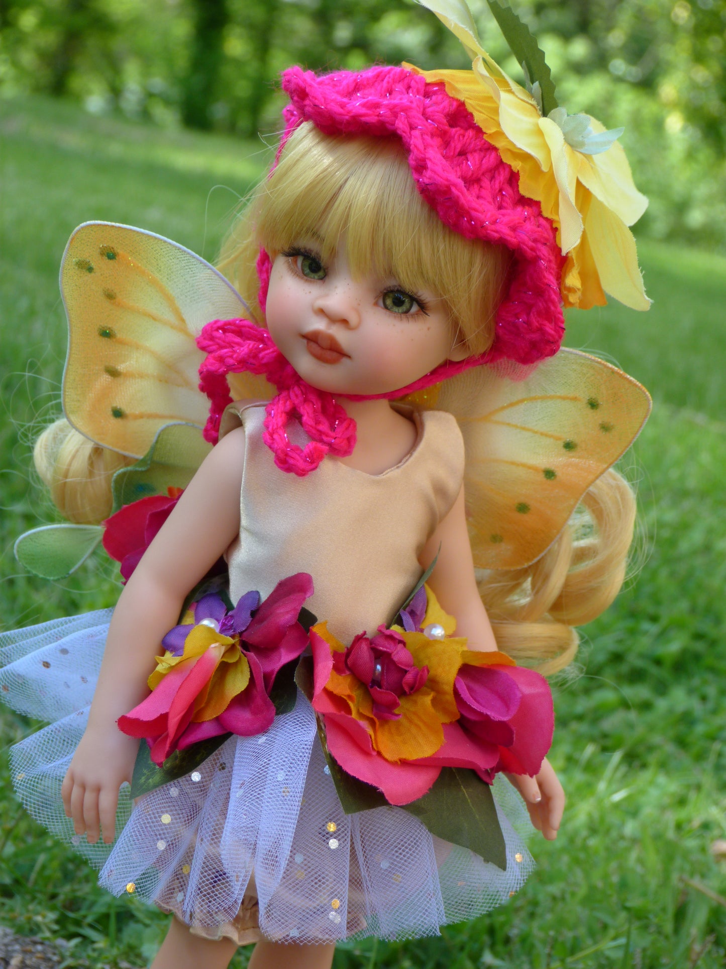 Summer Garden Pixie Custom Paola Reina Doll