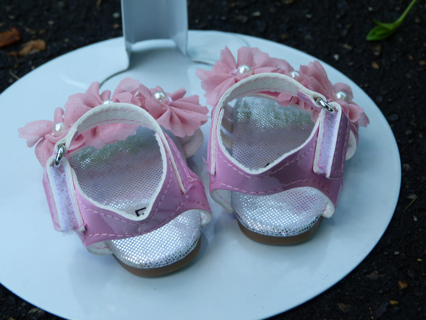 Pink Sandals for 19.5 Inch Doll Fits Gotz Happy Kidz and Hannah