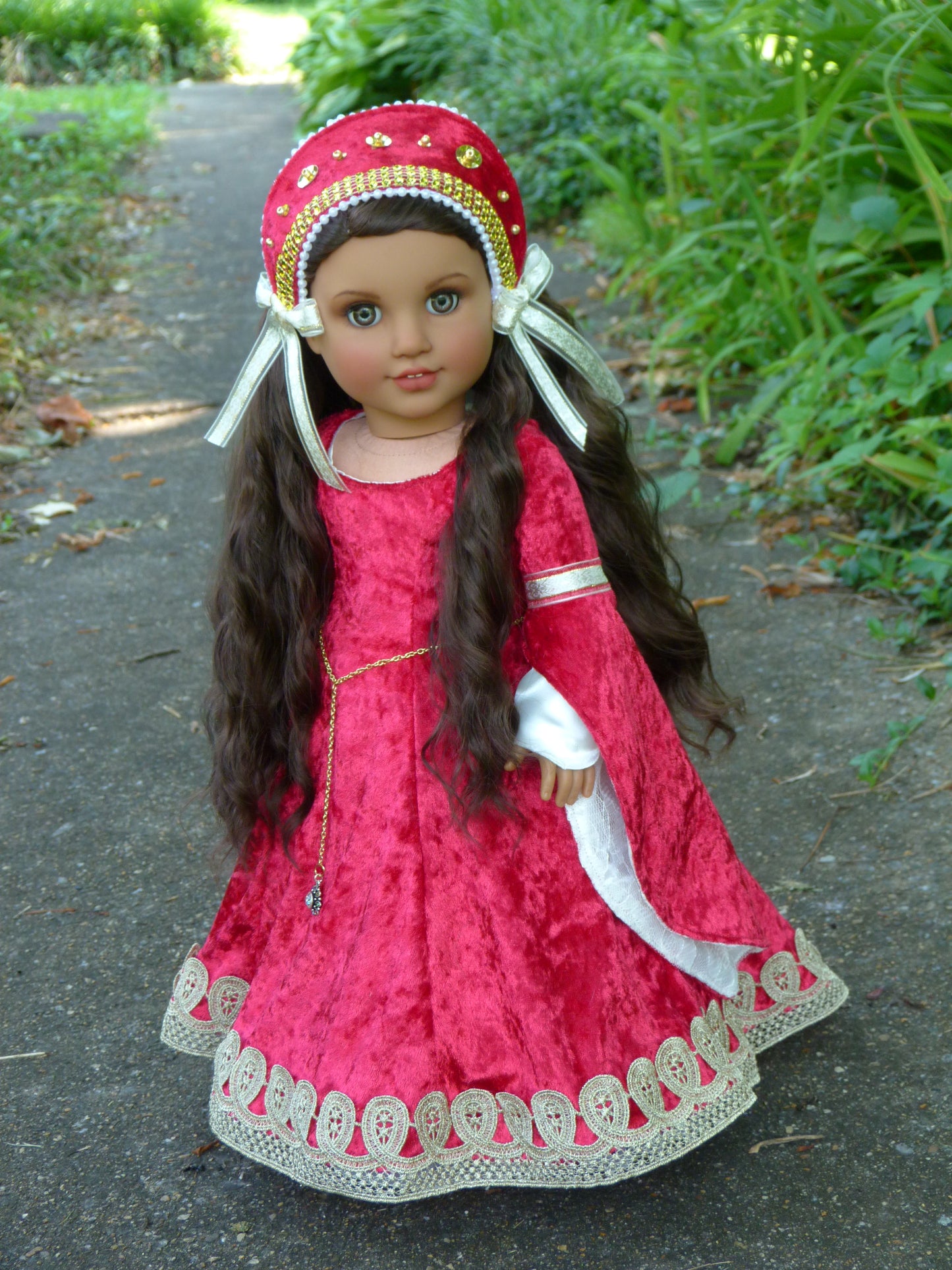 OOAK American Girl 18 Inch Doll Custom Chloe Medieval Princess