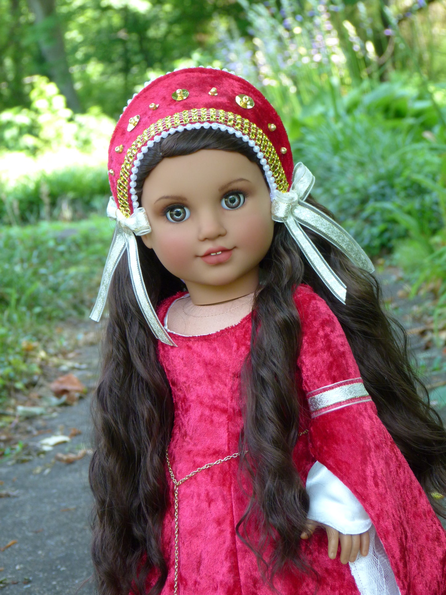 OOAK American Girl 18 Inch Doll Custom Chloe Medieval Princess