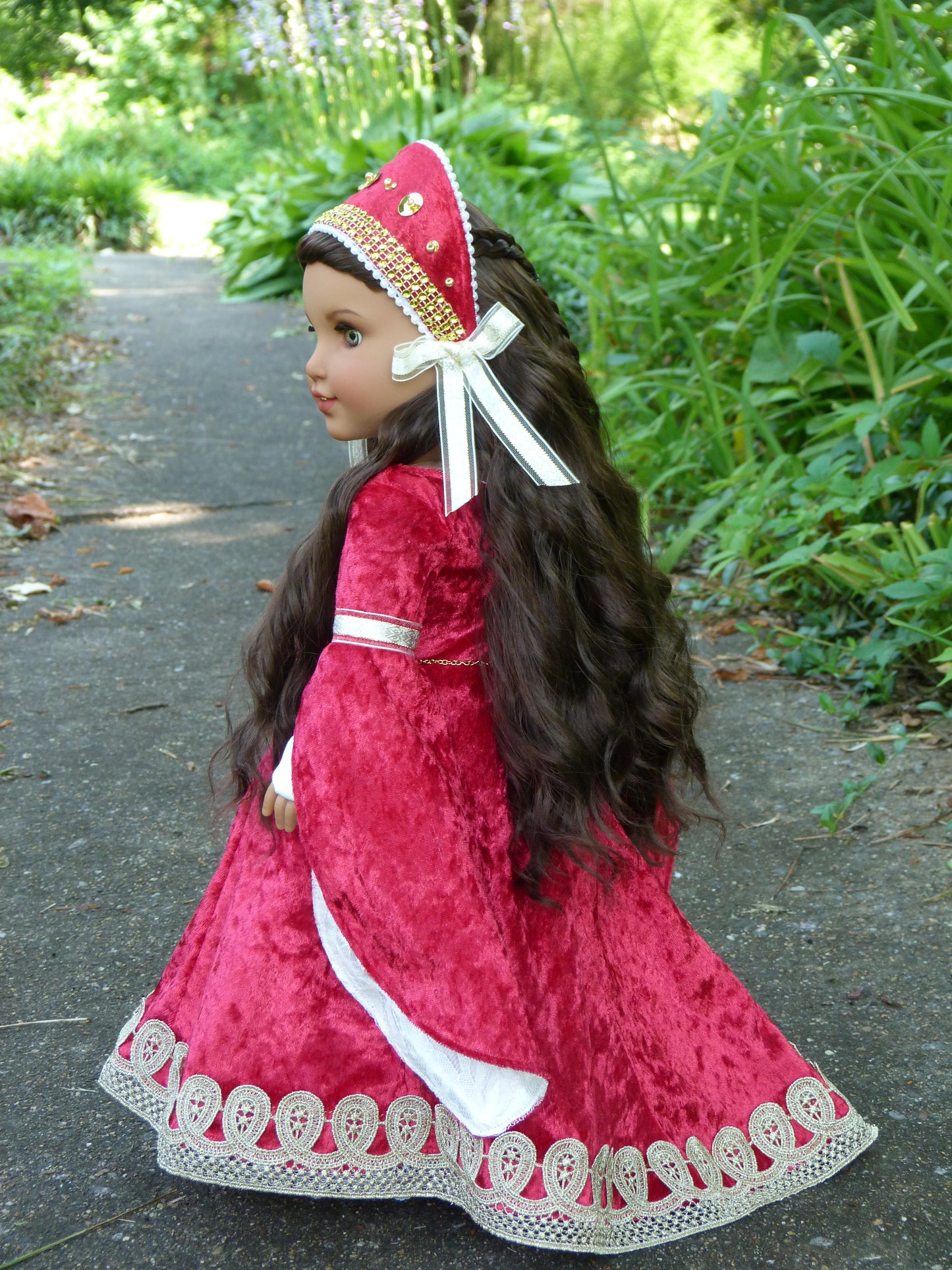 OOAK American Girl 18 Inch Doll Custom Chloe Medieval Princess