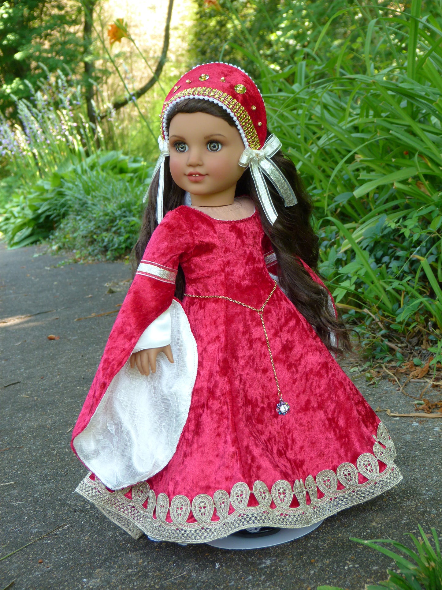 OOAK American Girl 18 Inch Doll Custom Chloe Medieval Princess