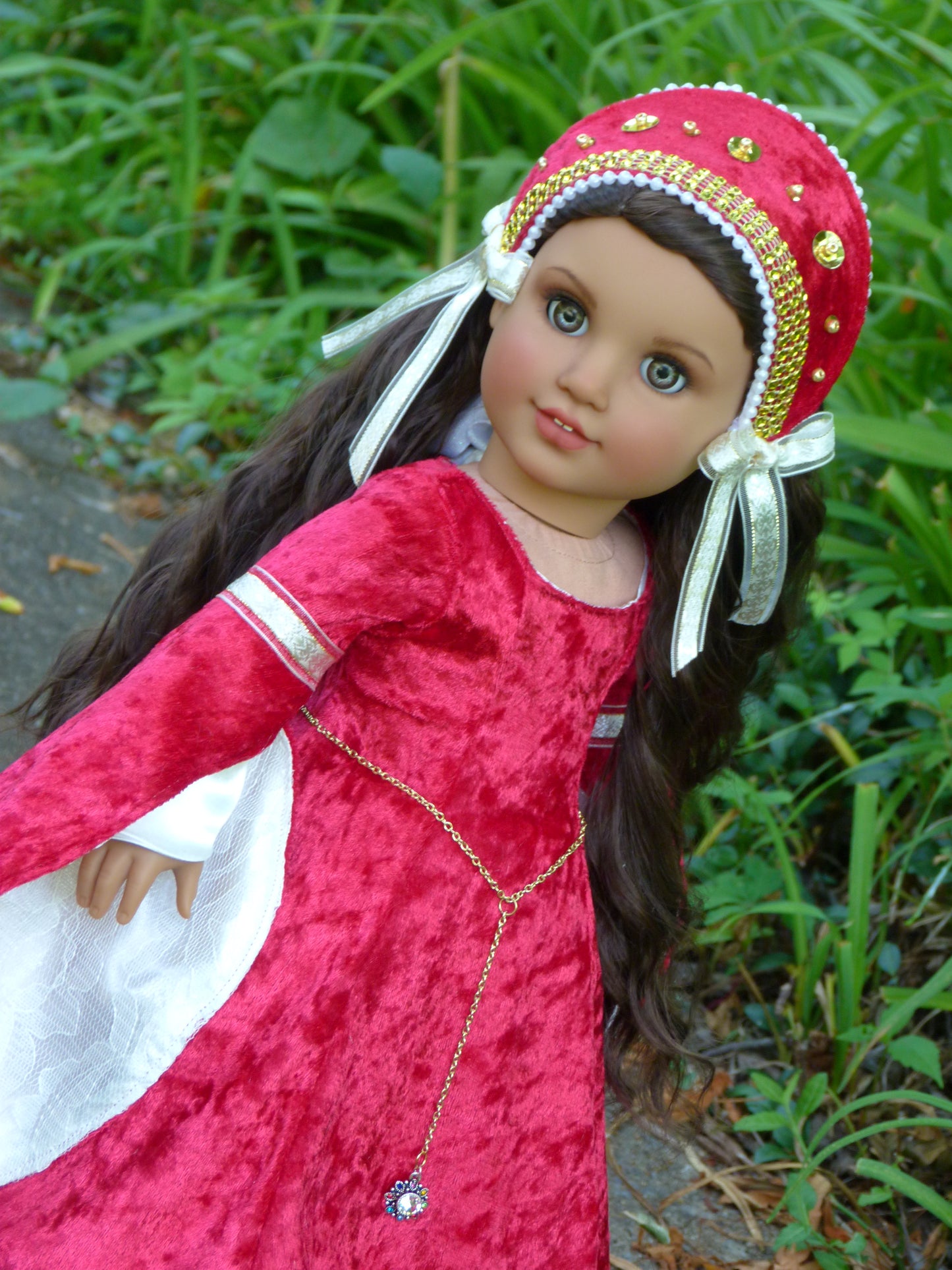 OOAK American Girl 18 Inch Doll Custom Chloe Medieval Princess