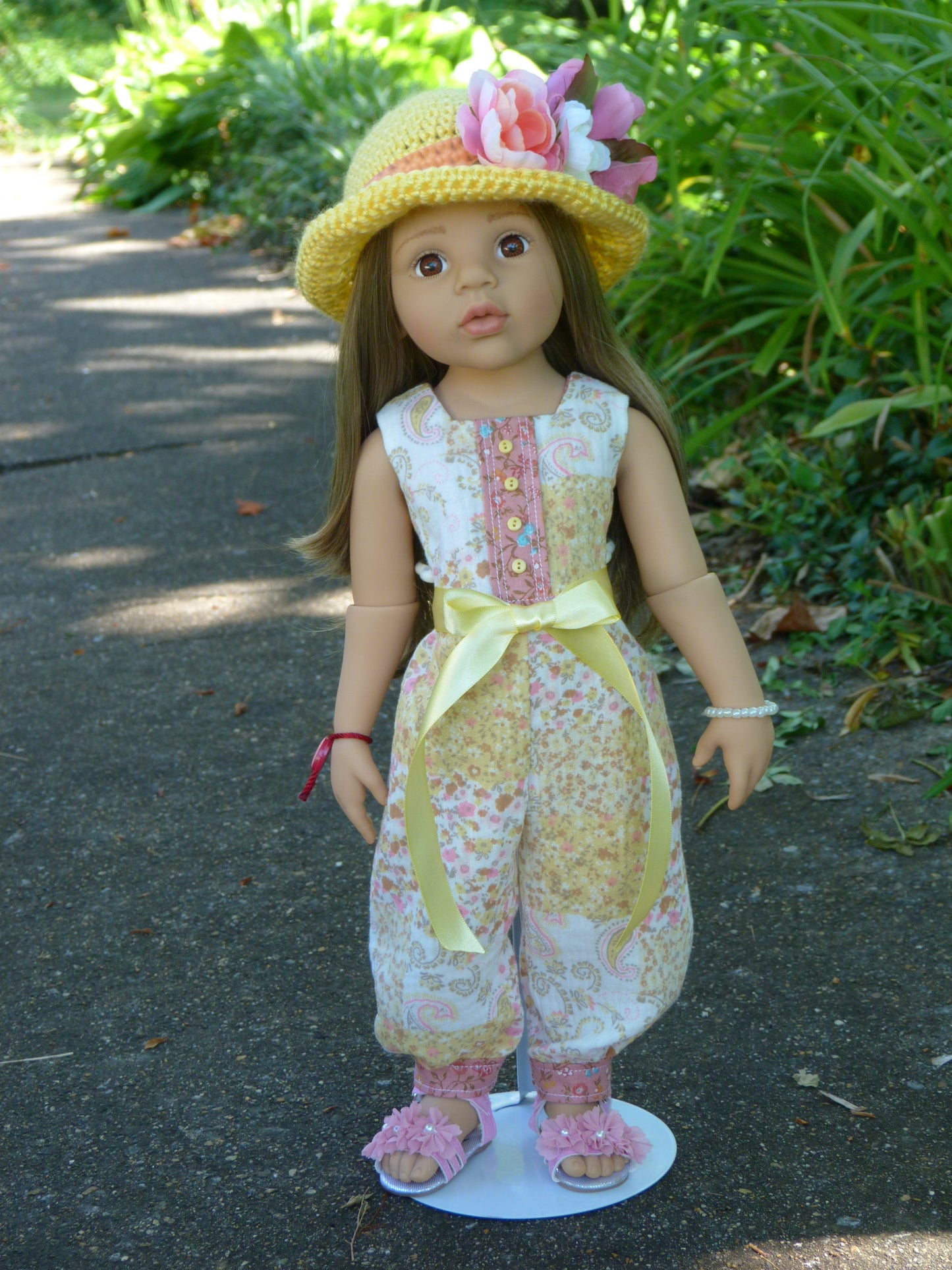 Paisley Patchwork Outfit Handmade to fit 19.5 Inch Gotz Happy Kidz Doll