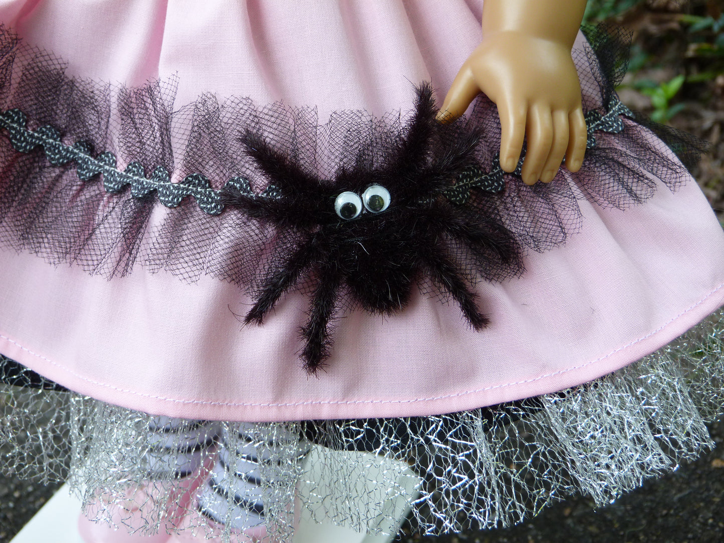 Halloween Witch Ensemble for 18 Inch Doll Clothes Handmade to fit American Girl