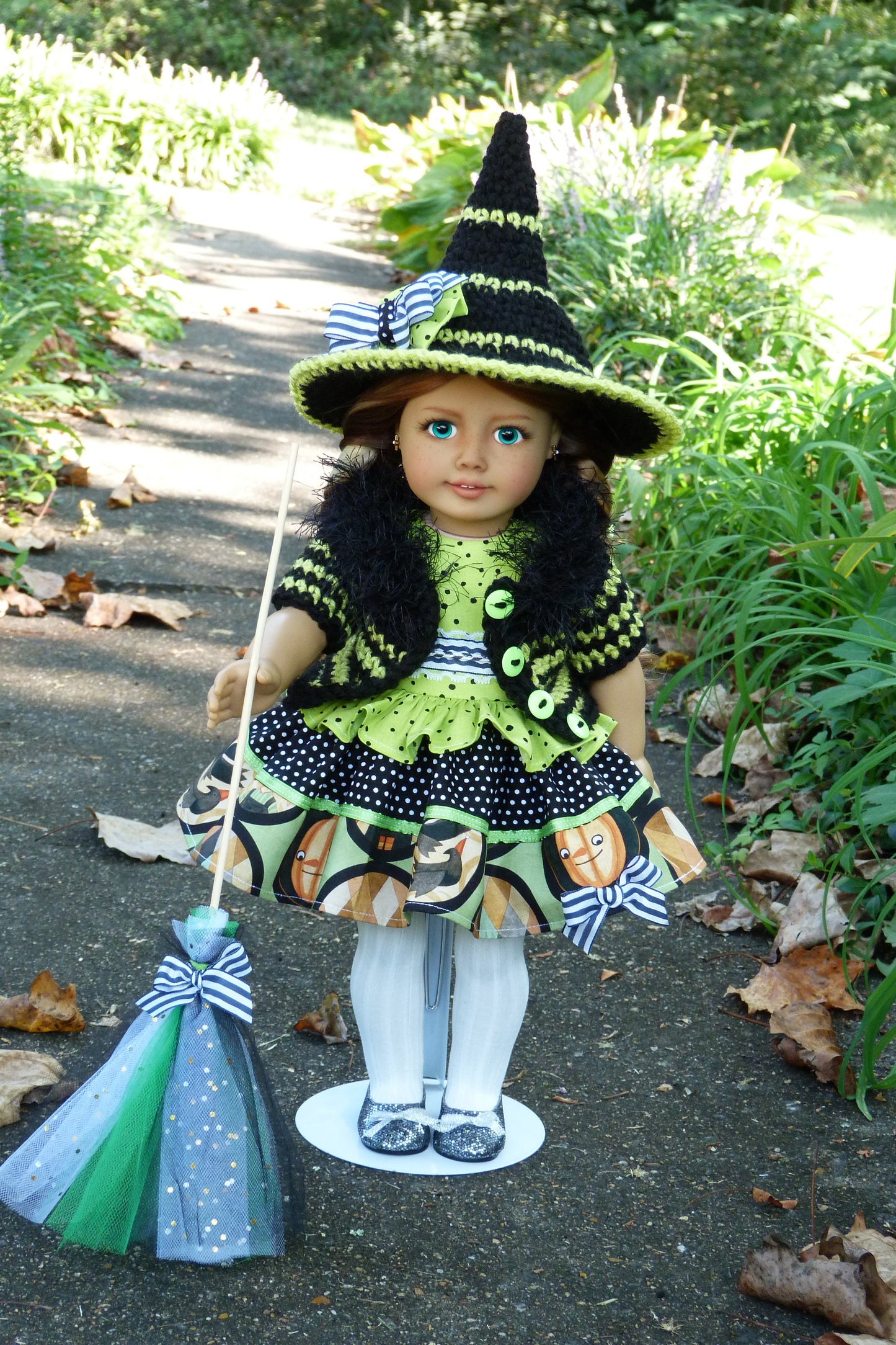 Halloween Party Witch Outfit for 18 Inch Doll