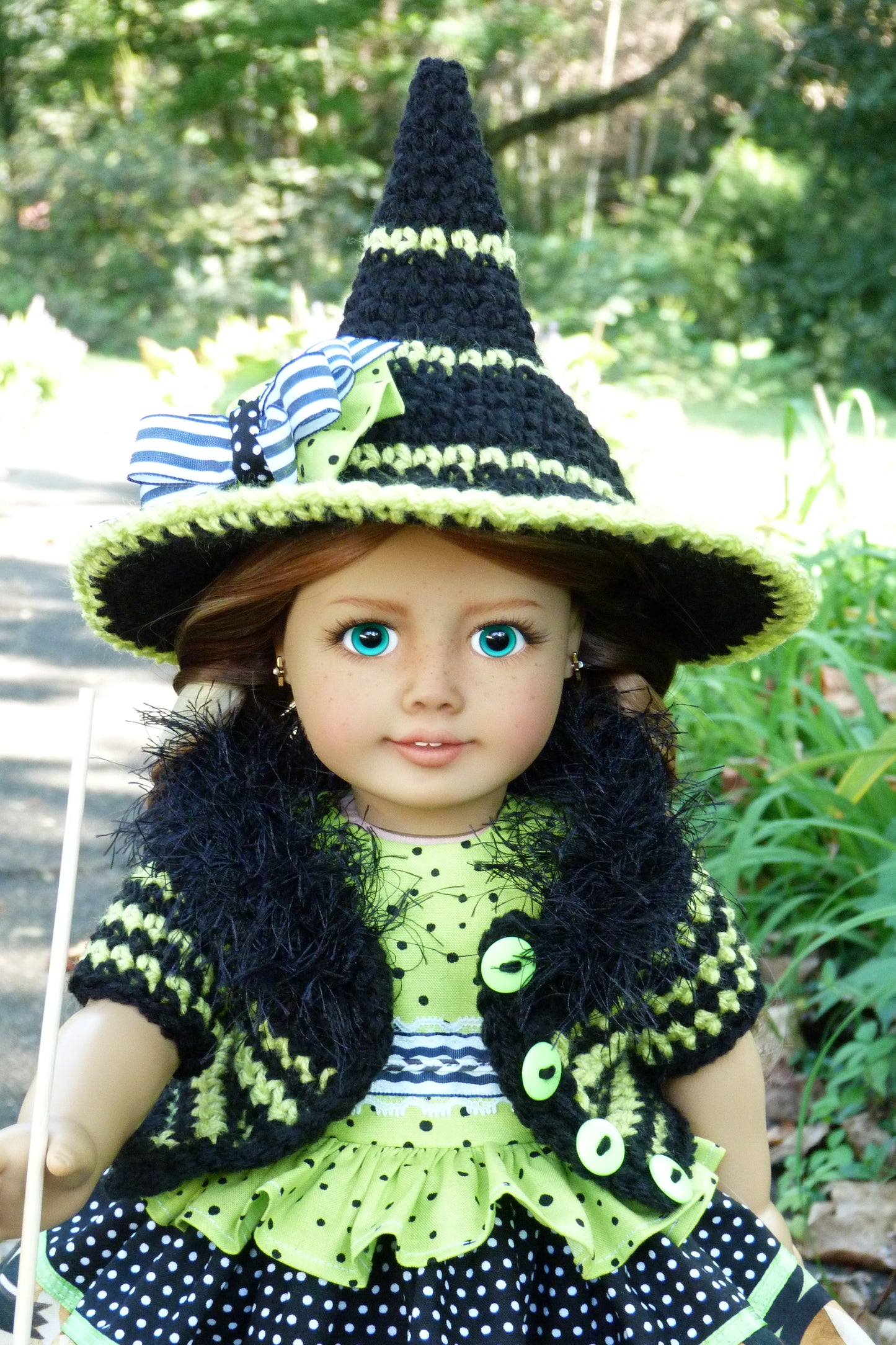 Halloween Party Witch Outfit for 18 Inch Doll