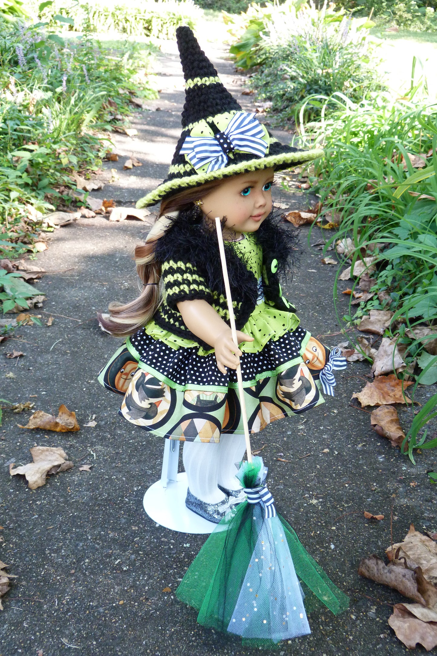 Halloween Party Witch Outfit for 18 Inch Doll