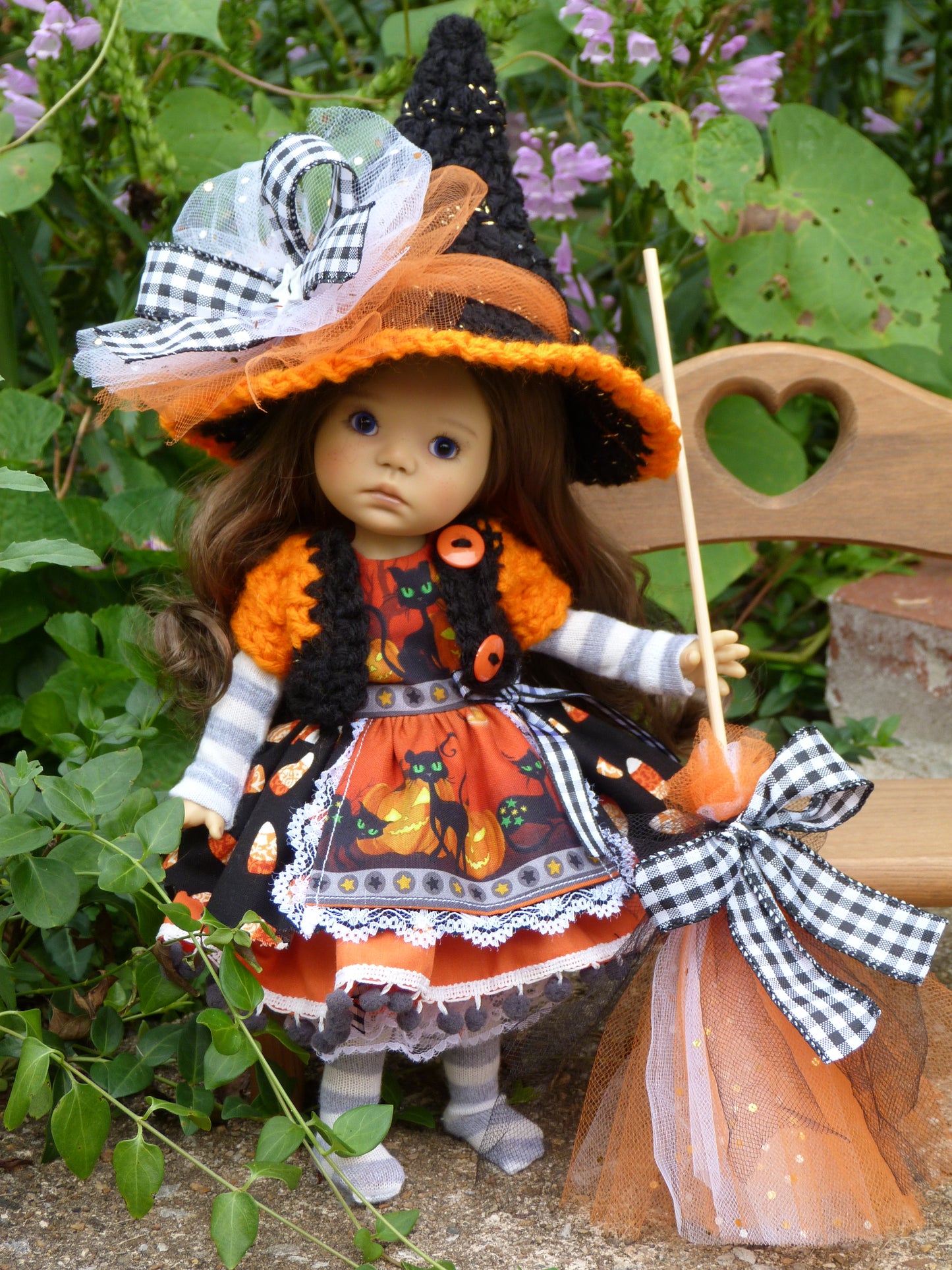 Halloween Witch Outfit for Meadowdoll Dumpling