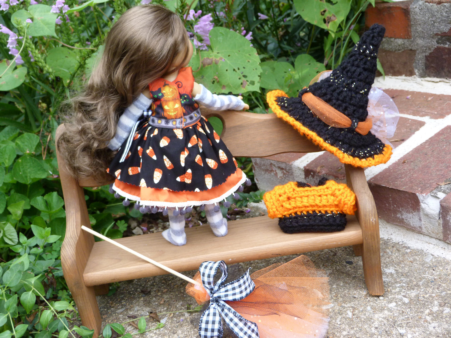 Halloween Witch Outfit for Meadowdoll Dumpling