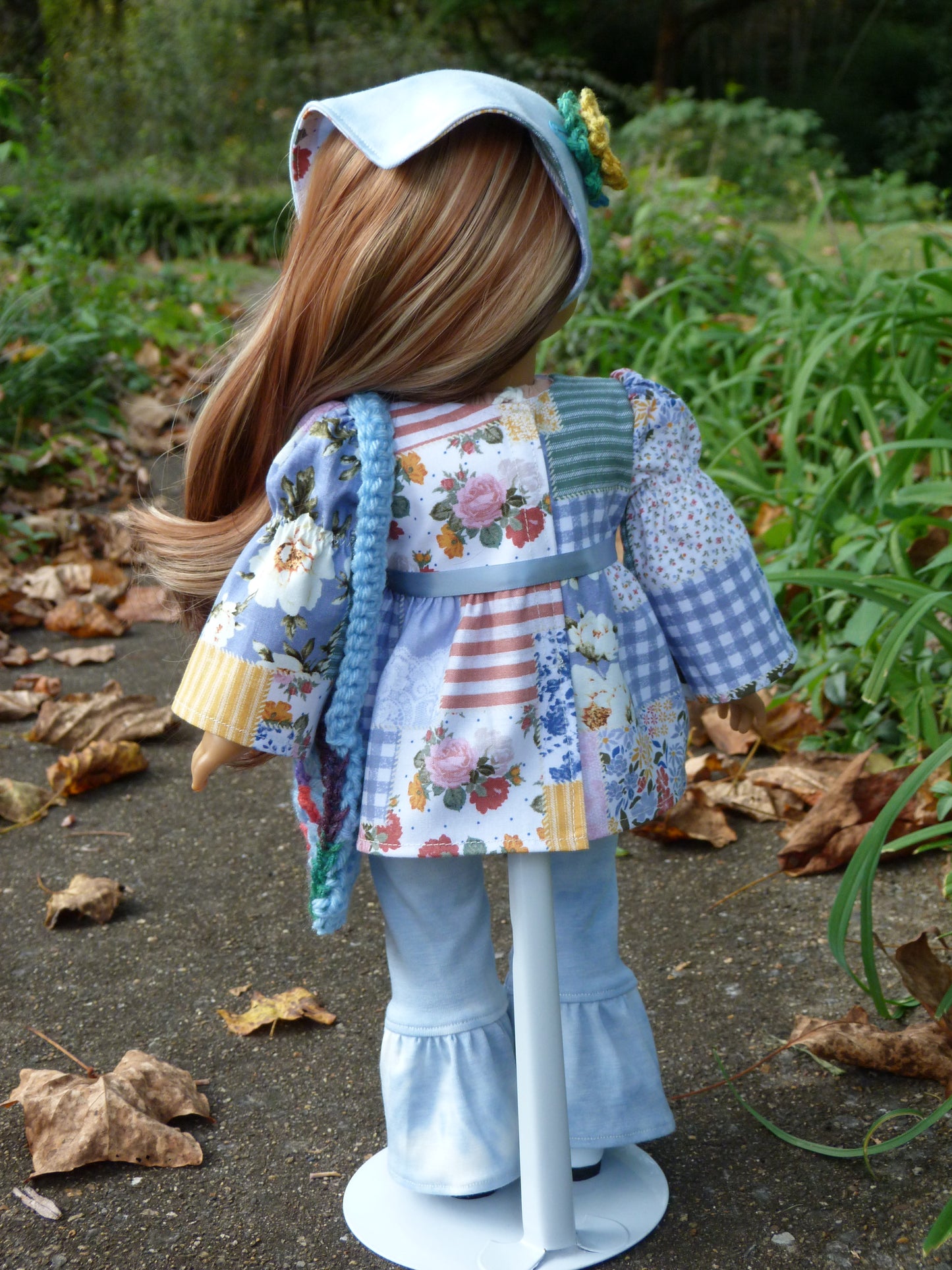 Patchwork Outfit for 18 Inch Doll