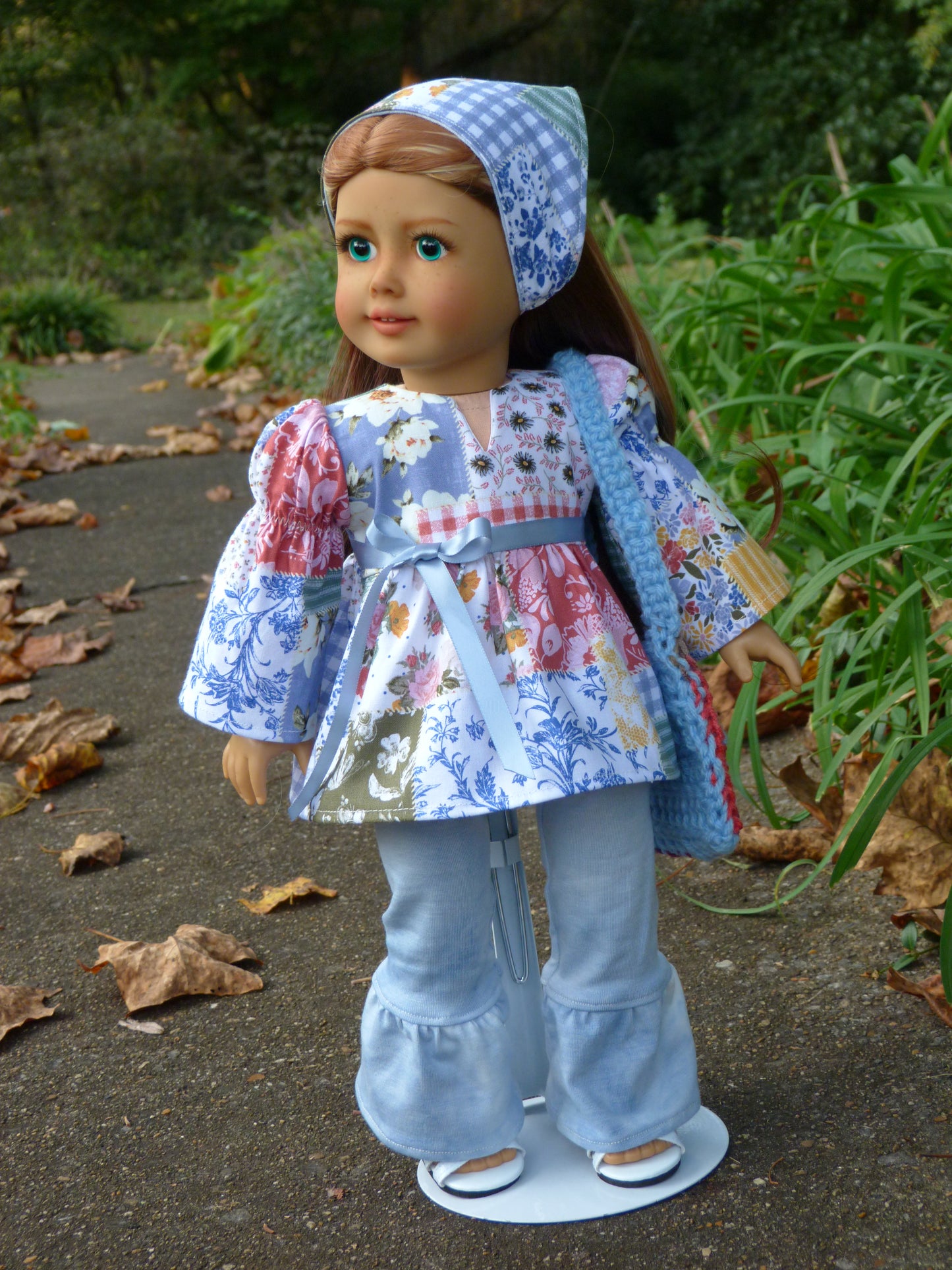 Patchwork Outfit for 18 Inch Doll