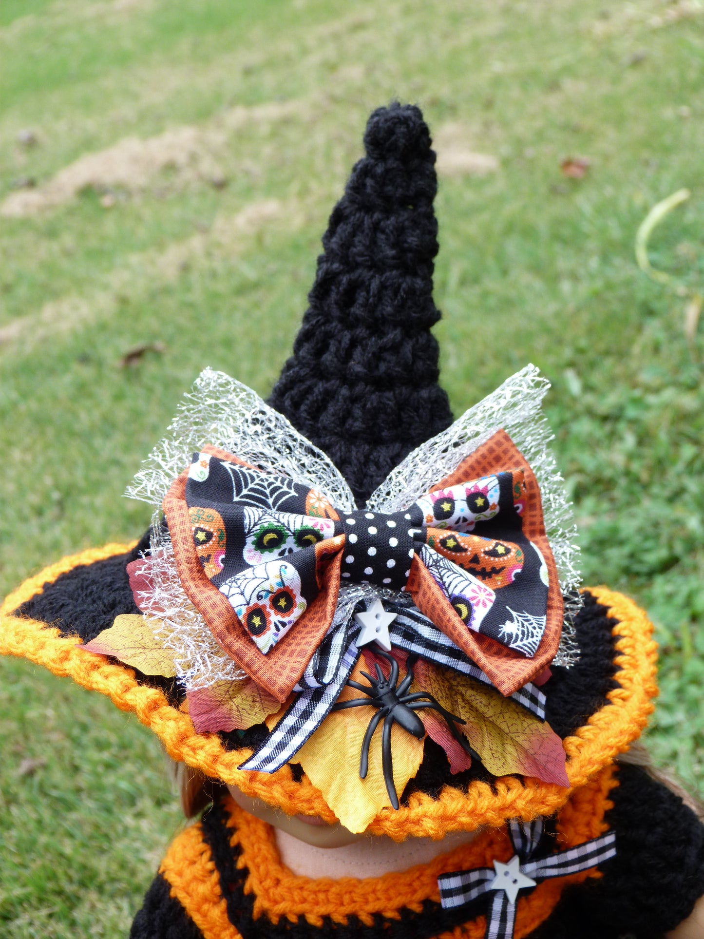 Spooky Halloween Witch Outfit for 18 Inch Doll