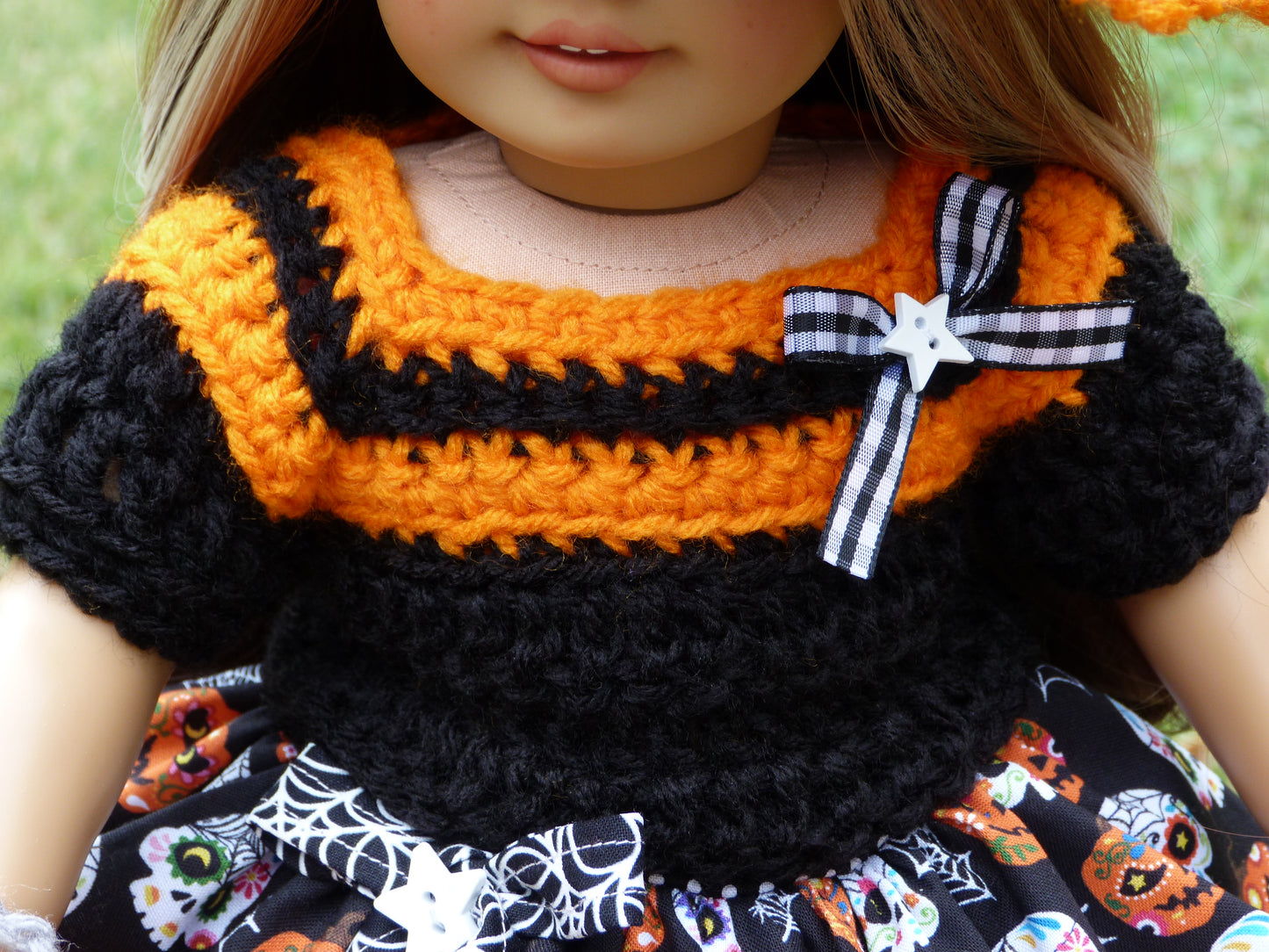 Spooky Halloween Witch Outfit for 18 Inch Doll