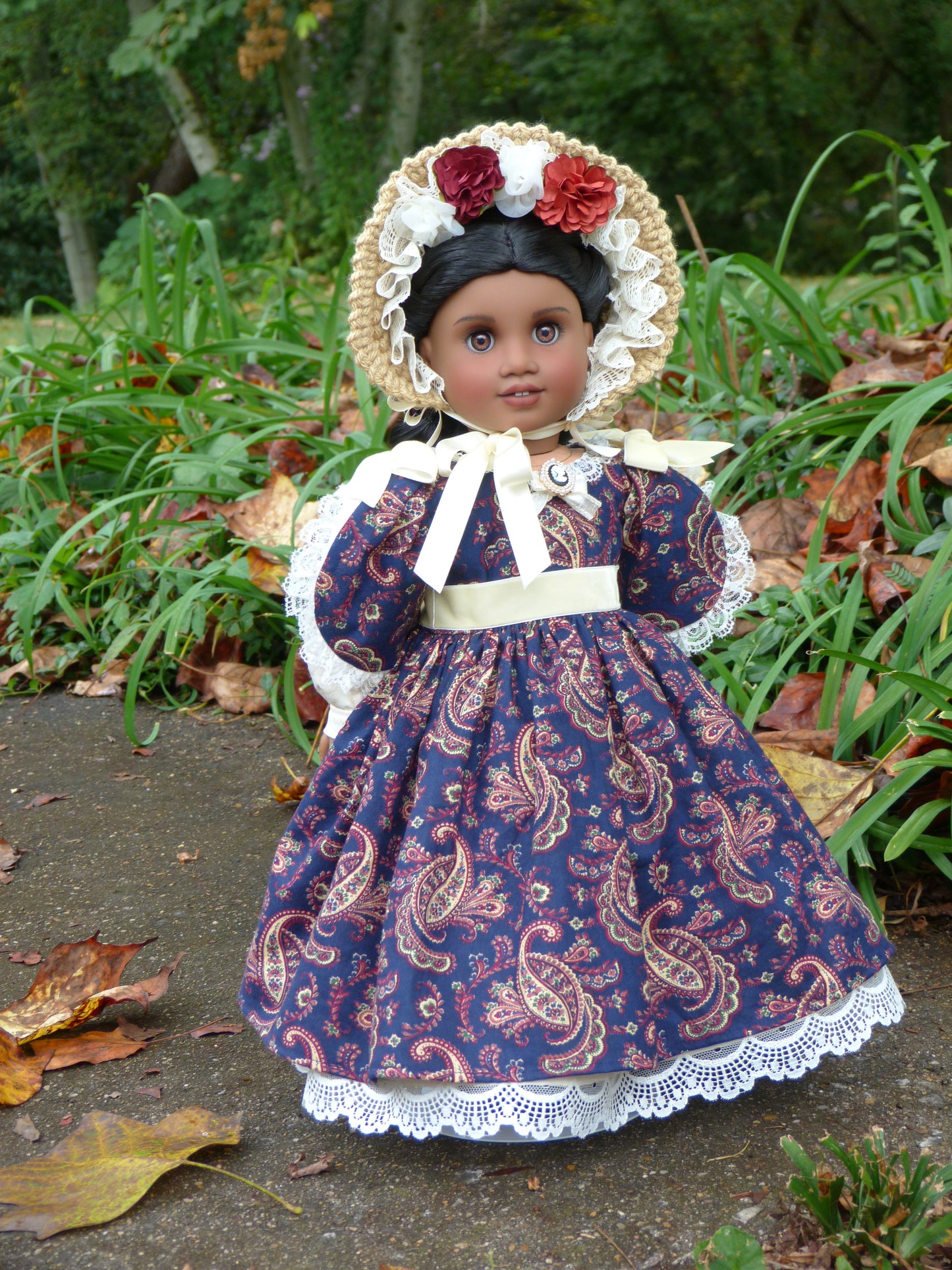 Autumn Historical Outfit for 18 Inch Doll