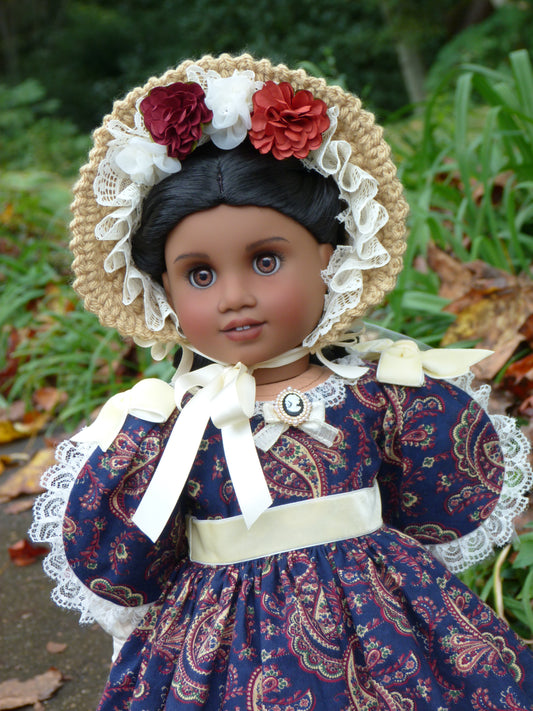 Autumn Historical Outfit for 18 Inch Doll