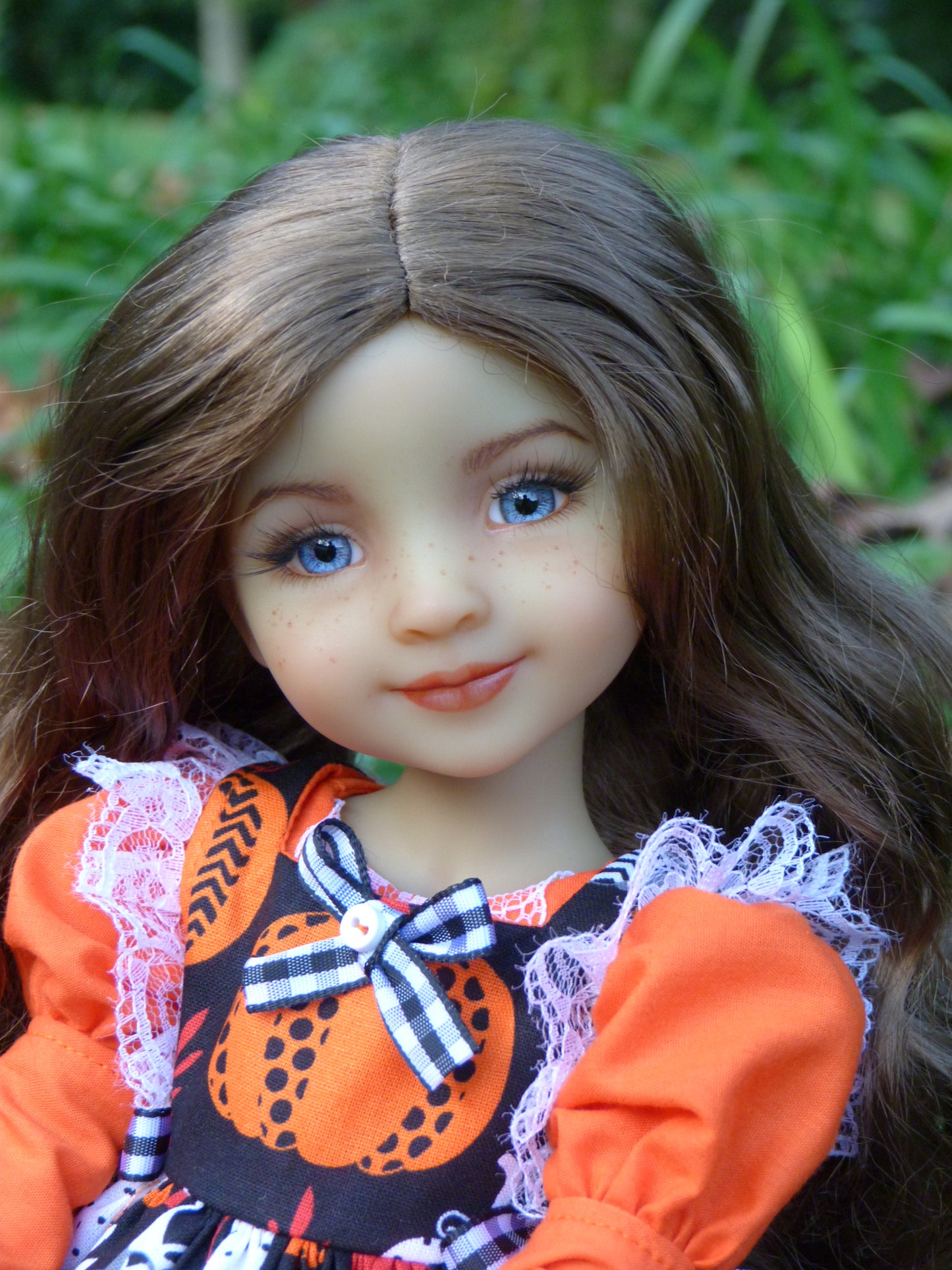 OOAK Red Fashion Friends 14.5 Inch Doll Custom Bella Repaint Halloween Witch Skye