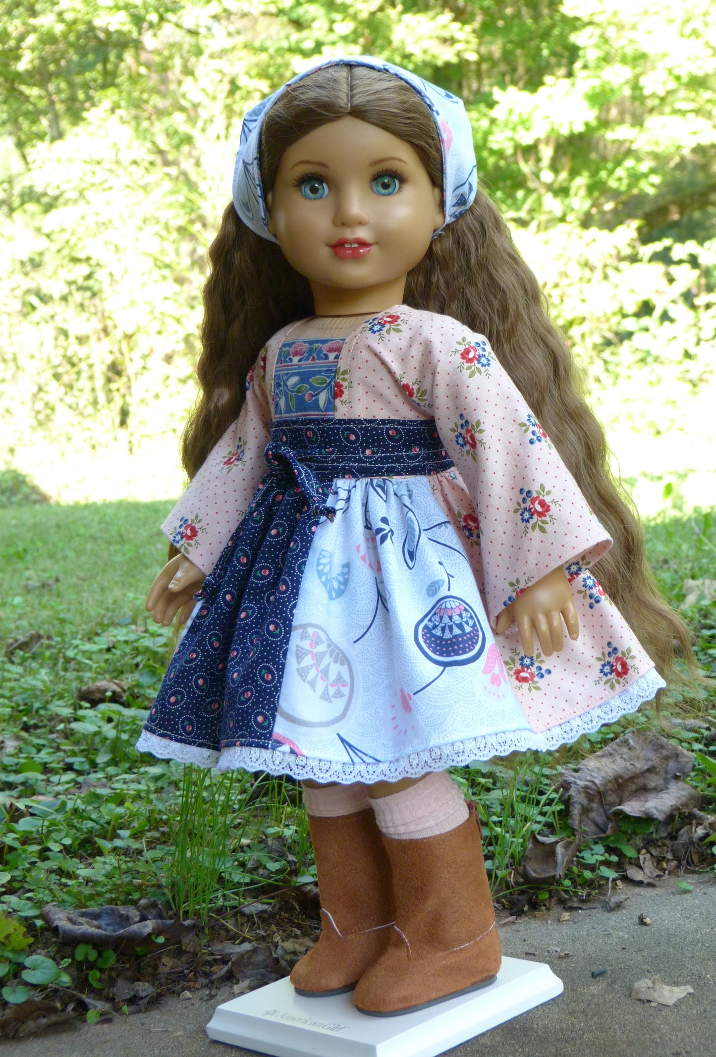 Patchwork Ensemble for 18 Inch Doll