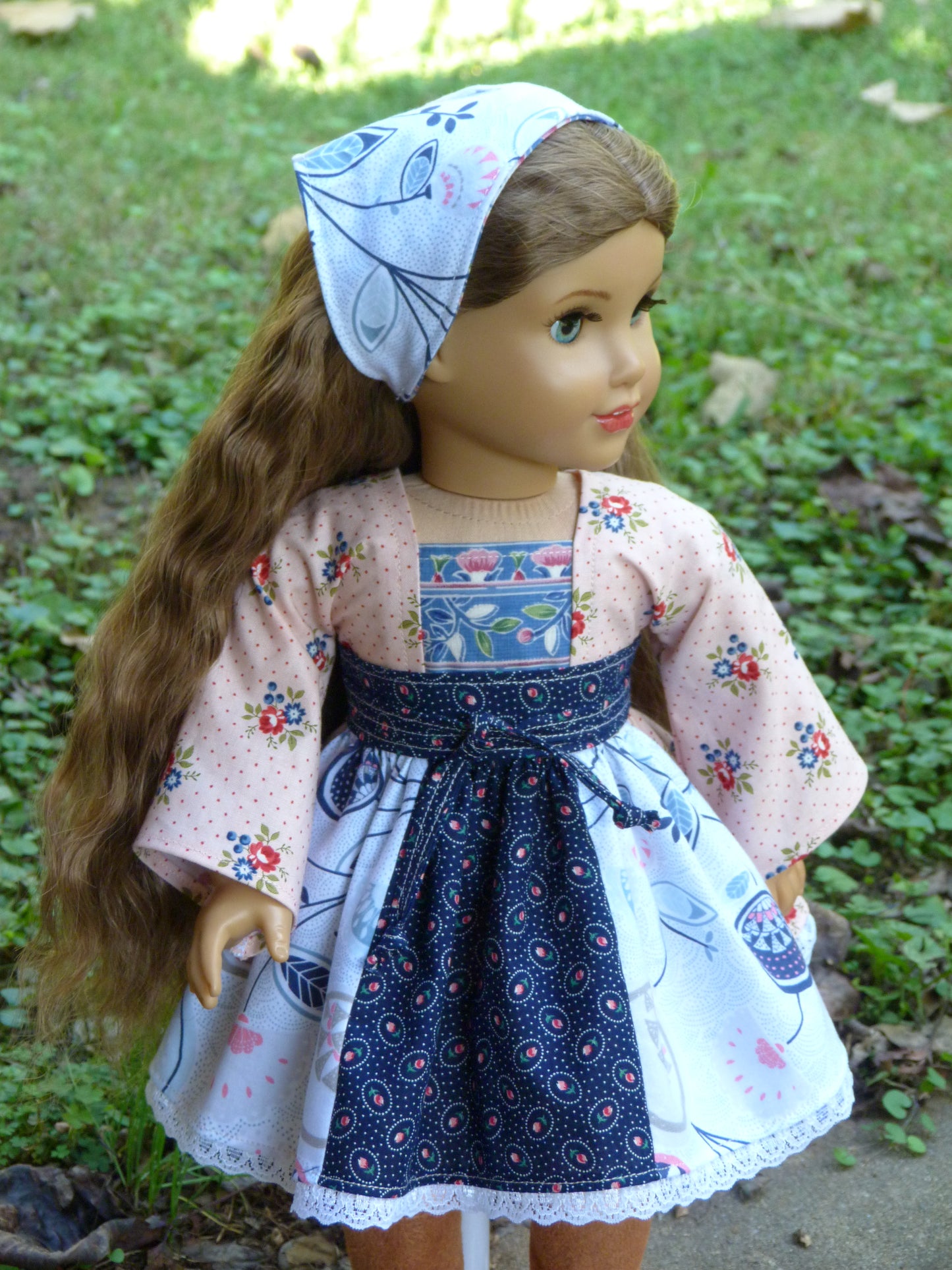 Patchwork Ensemble for 18 Inch Doll