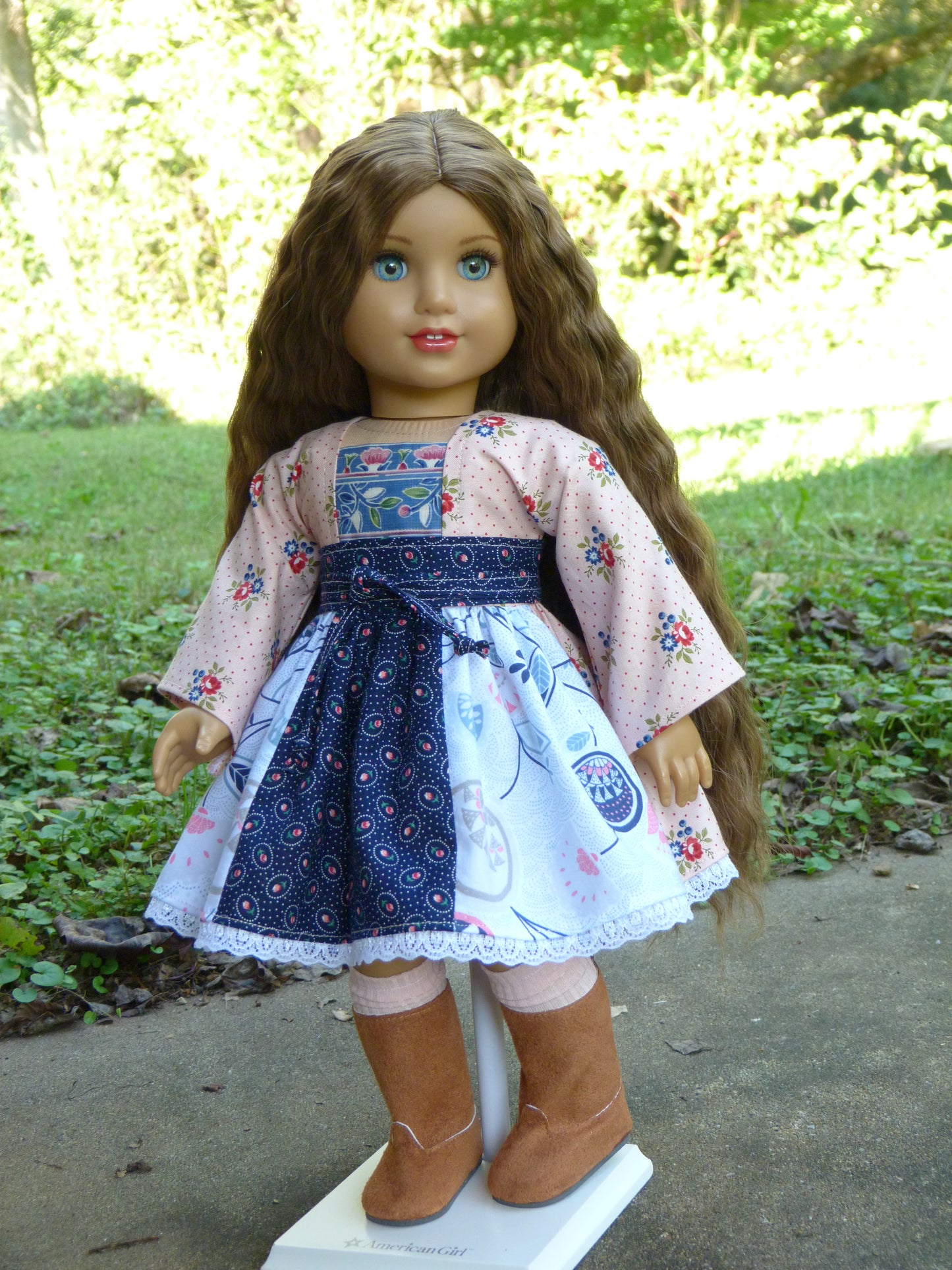 Patchwork Ensemble for 18 Inch Doll