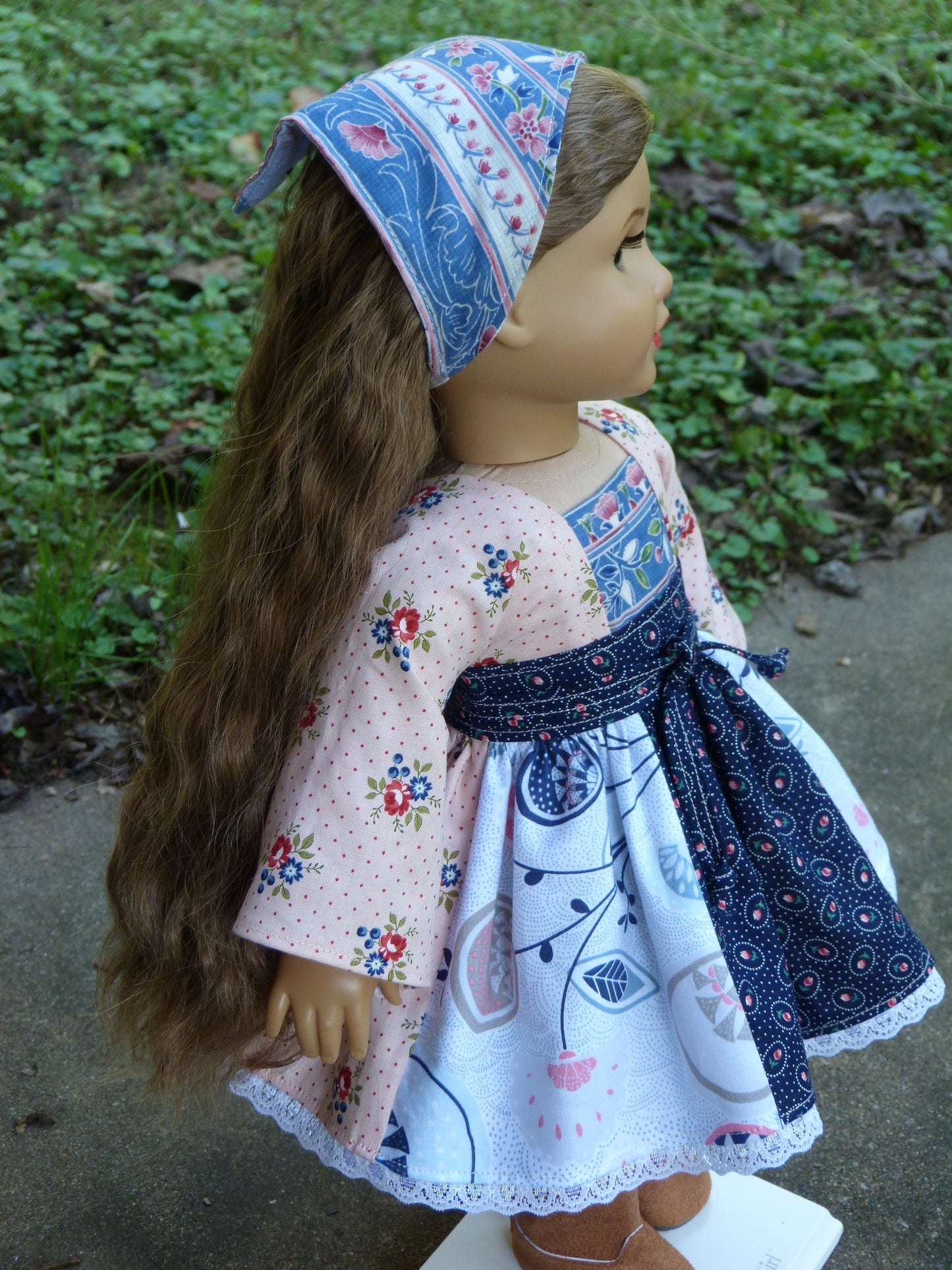 Patchwork Ensemble for 18 Inch Doll