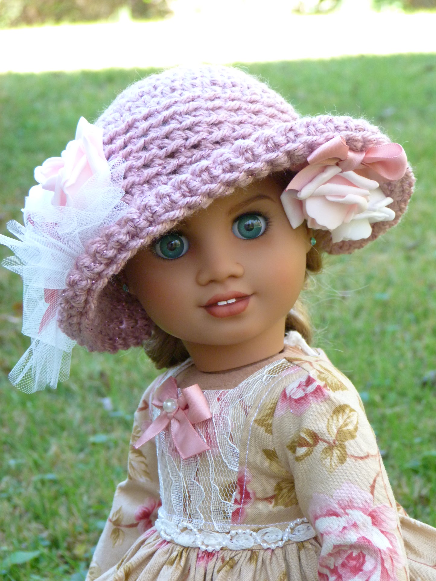 Edwardian Rose Outfit for 18 Inch Doll